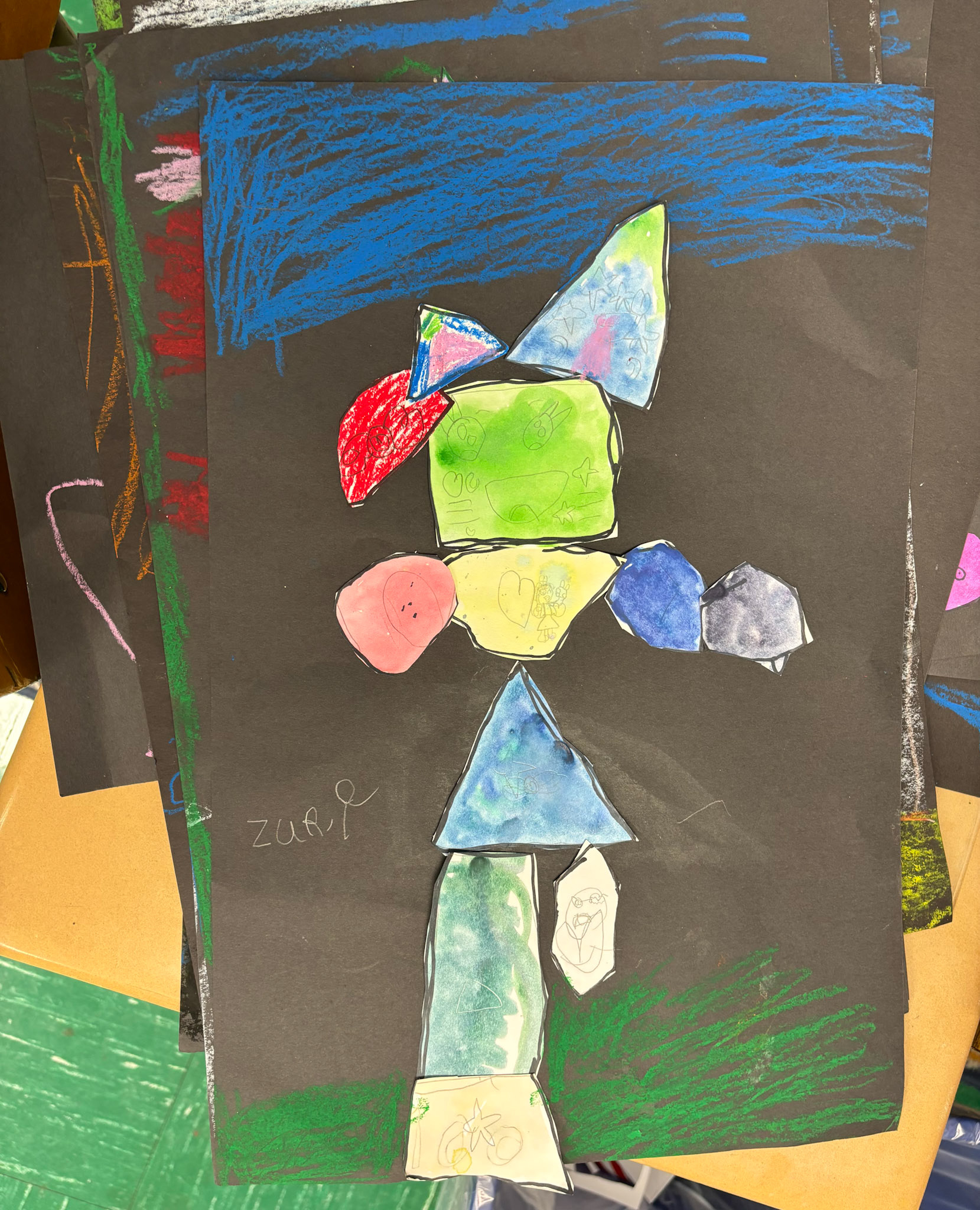 1st grade Build-A-Robot Project