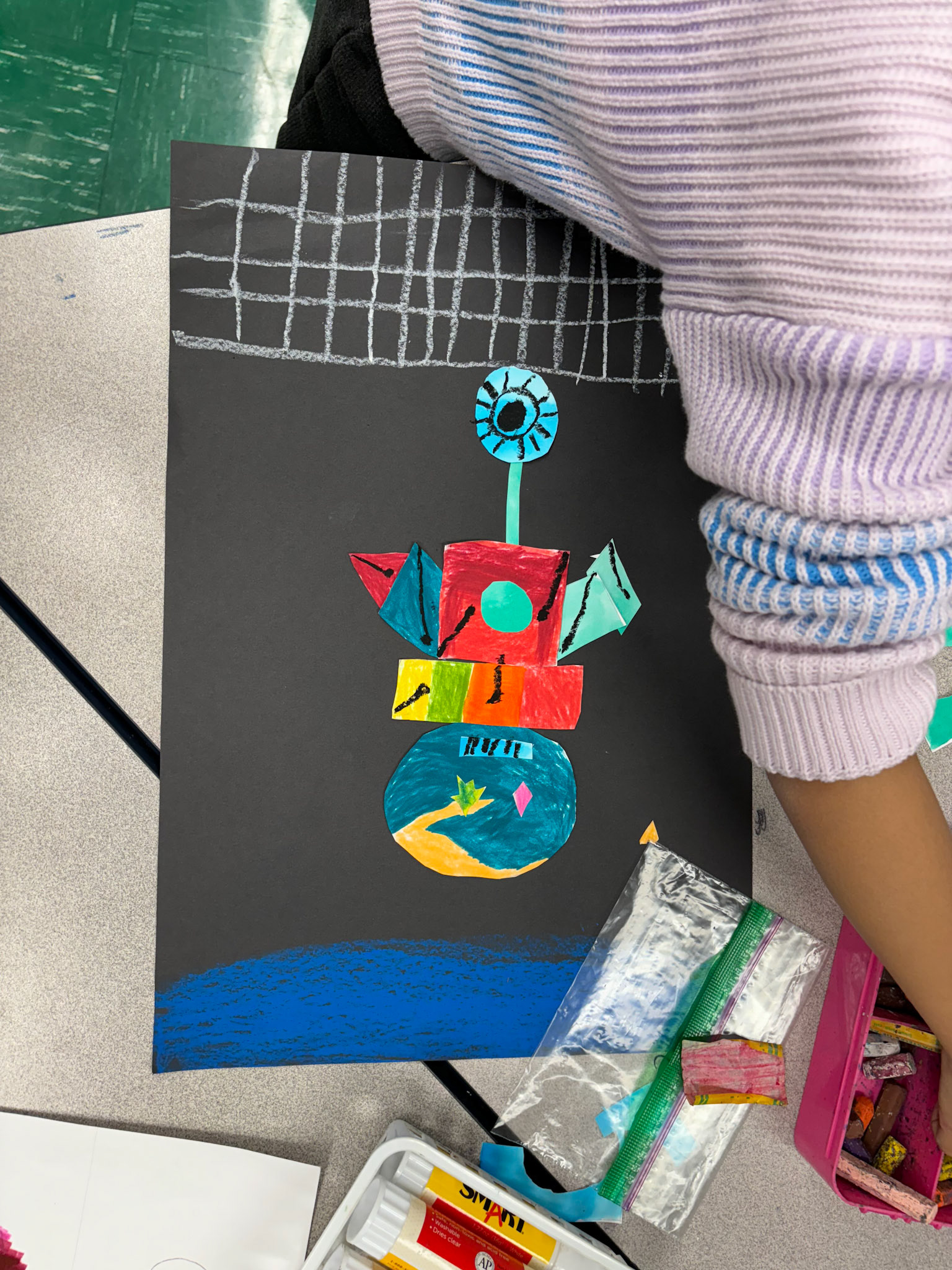 1st grade Build-A-Robot Project