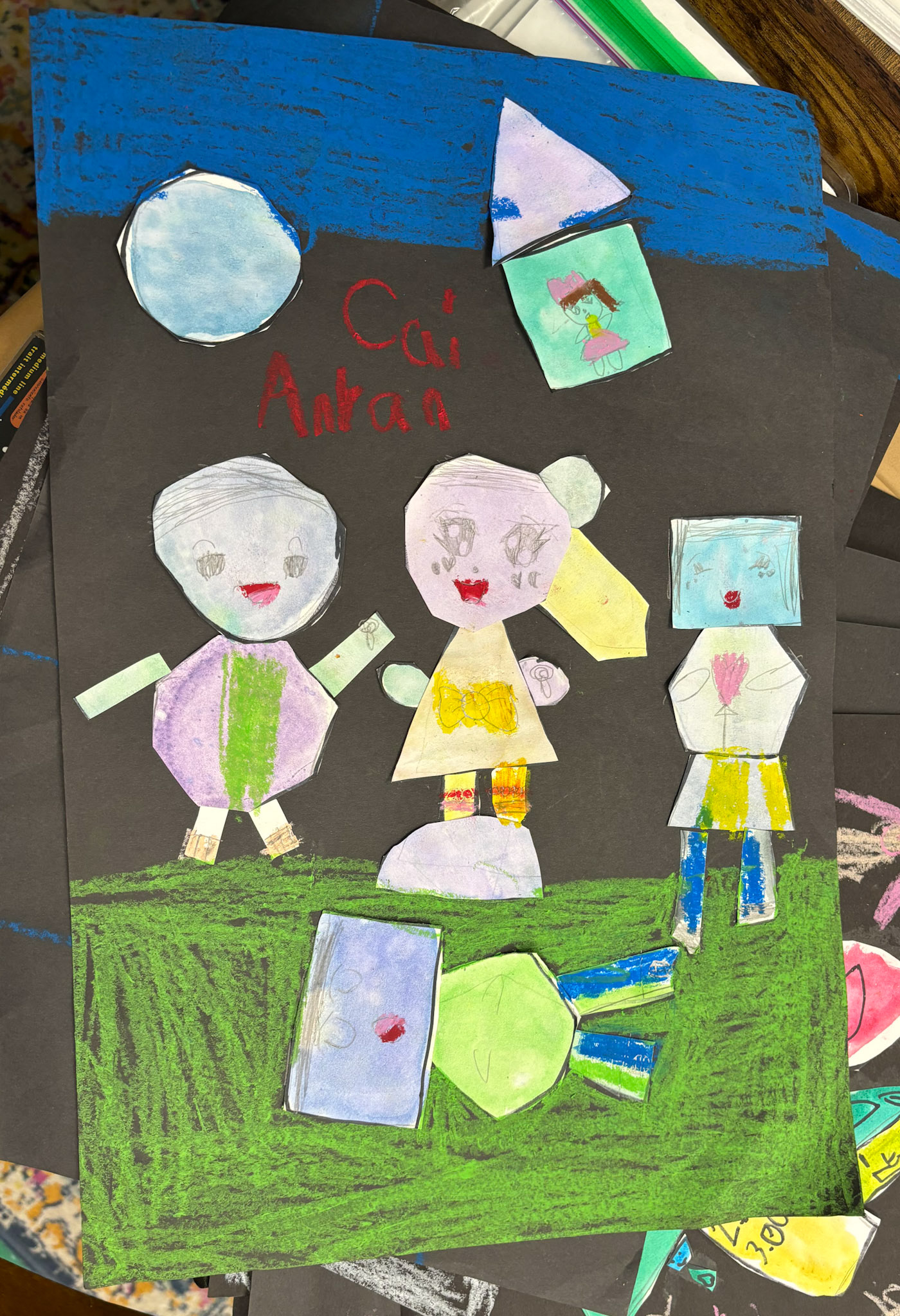 1st grade Build-A-Robot Project