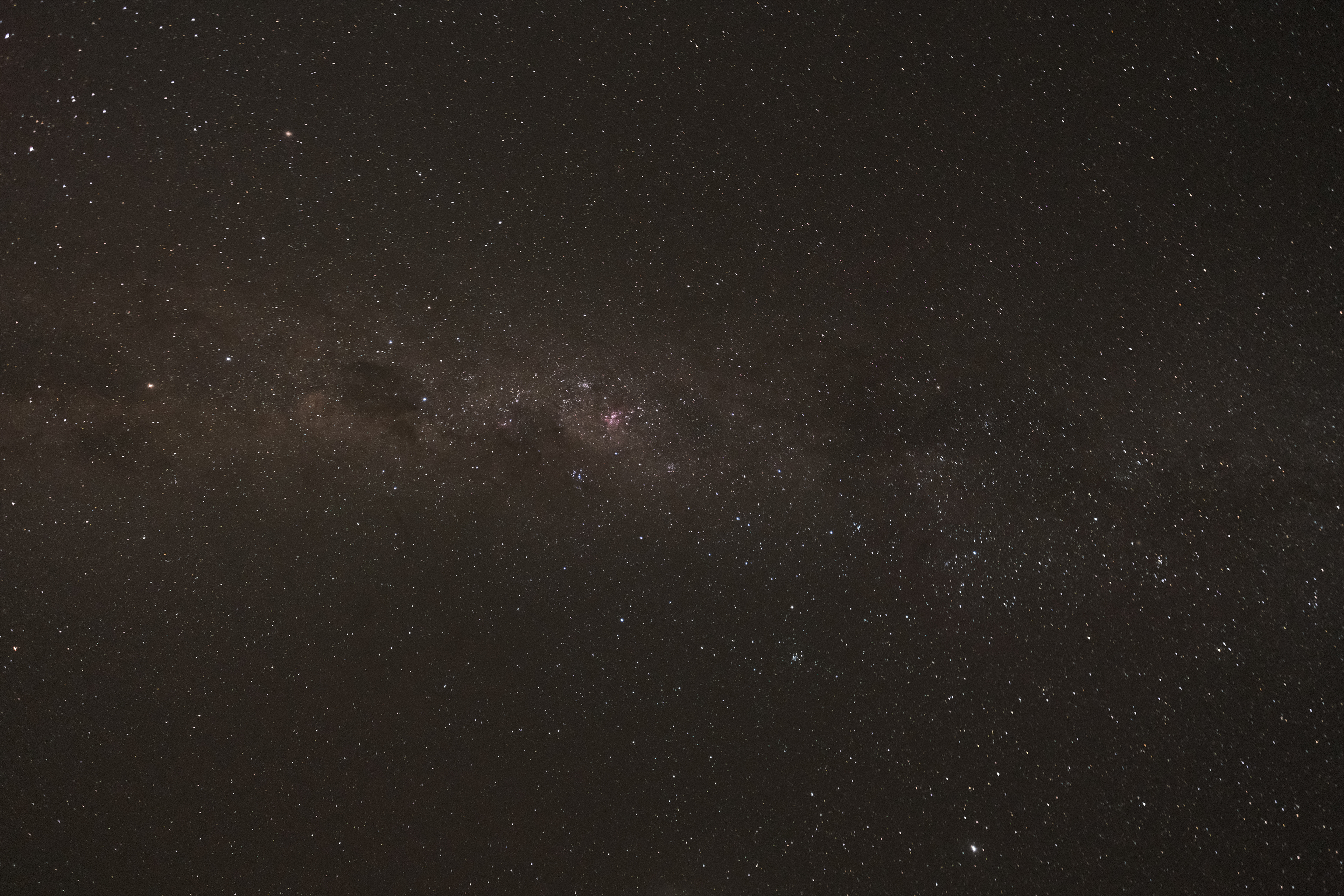 Night sky over Lake Wakatipu, Aotearoa New Zealand