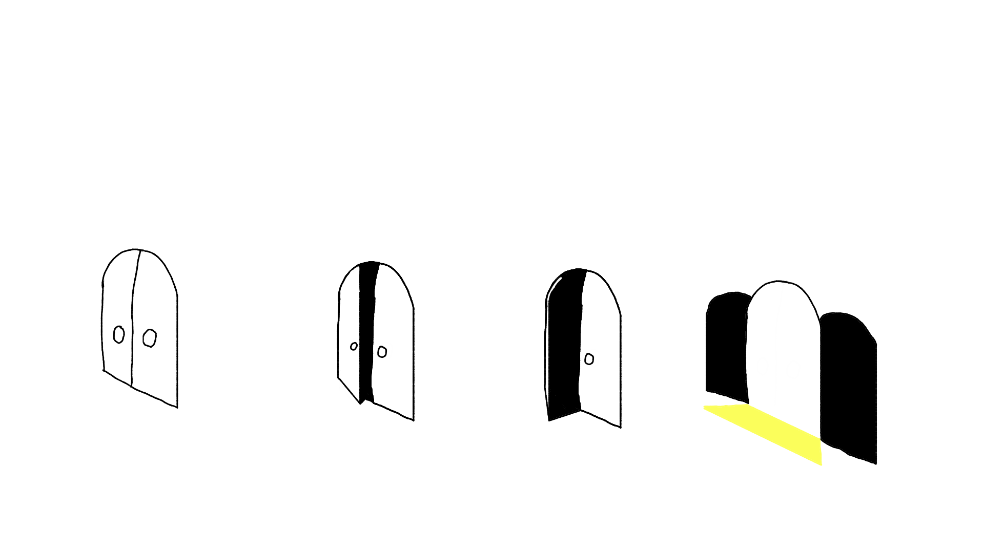 Open door sprite sheet