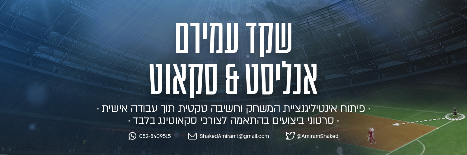 Cover Design / Shaked Amiram - Soccer Analyst