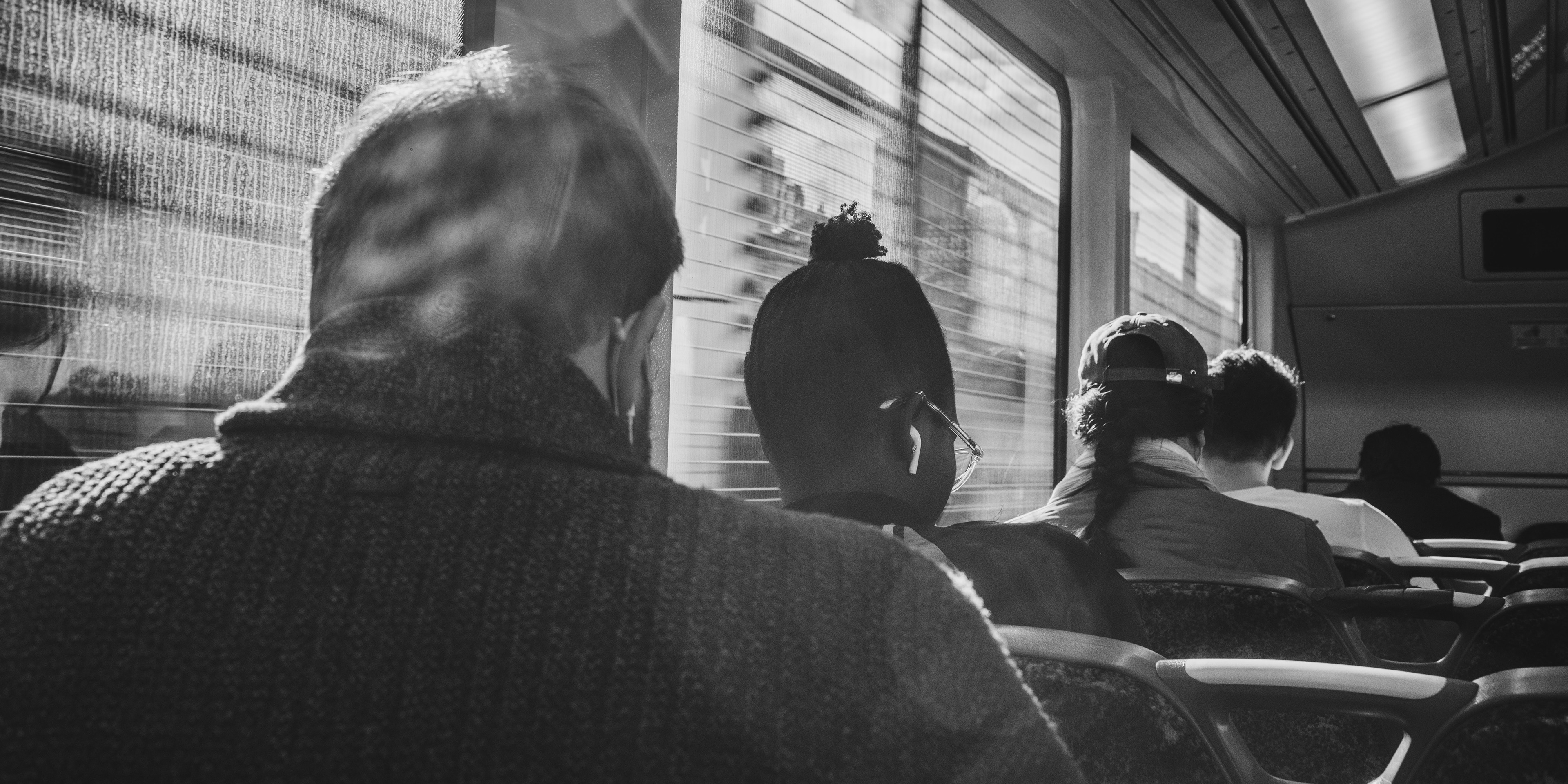Passengers on the T9 Northern Line