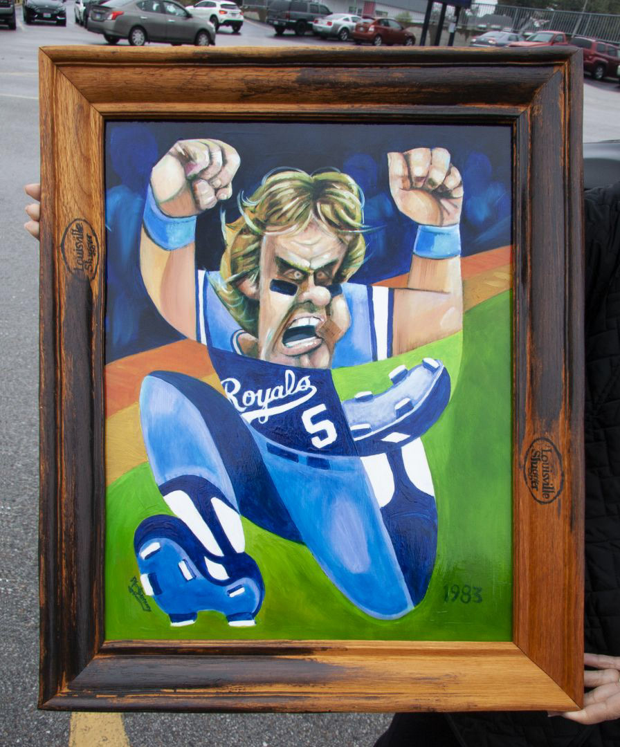 George Brett- oil