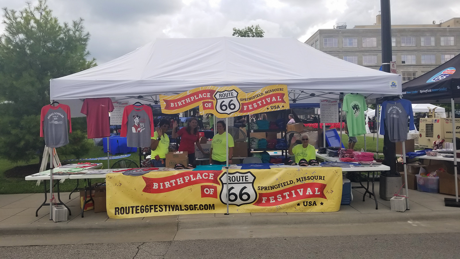 Merch Tent