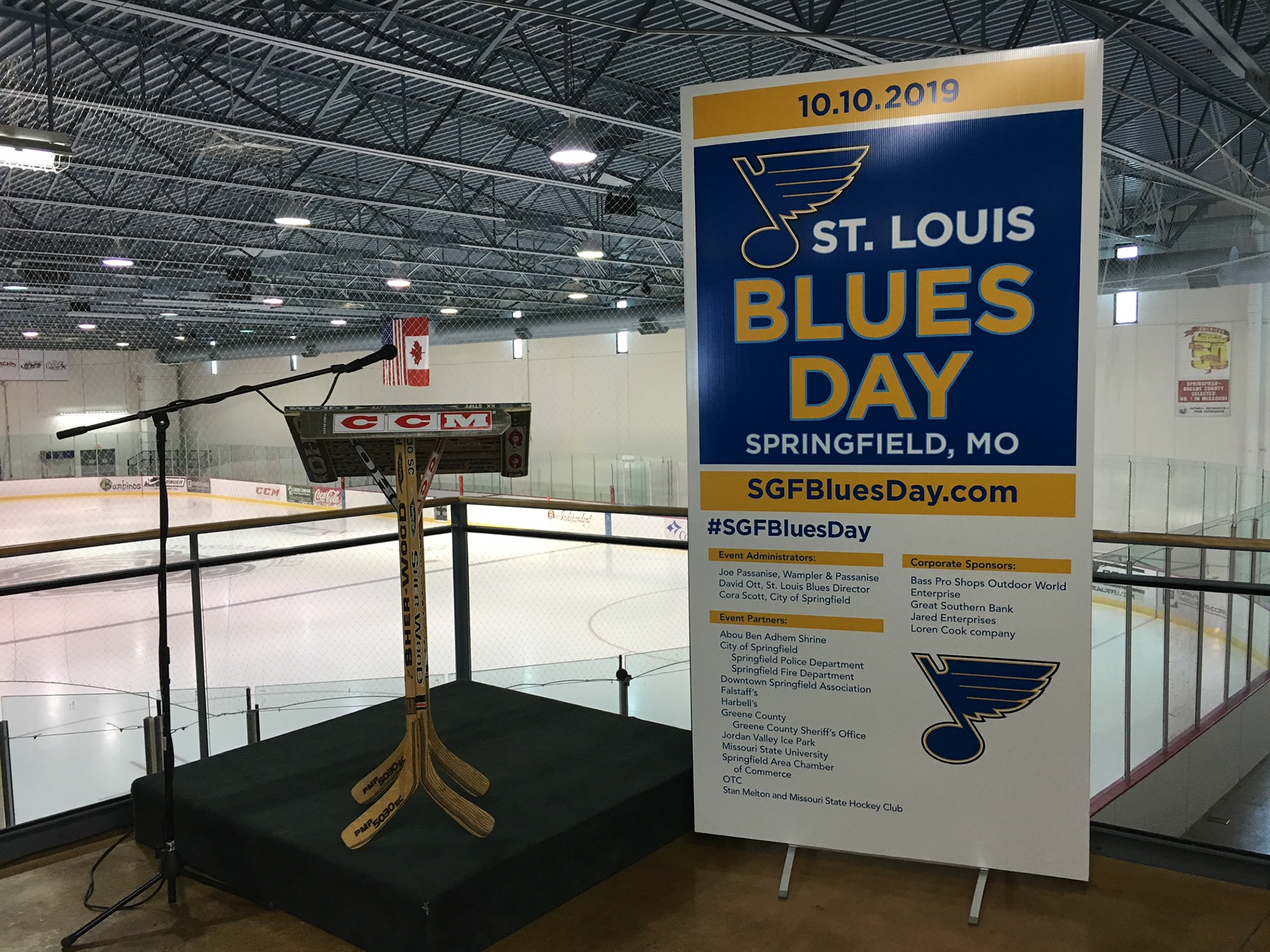 Blues Day Announcement Press Conference
