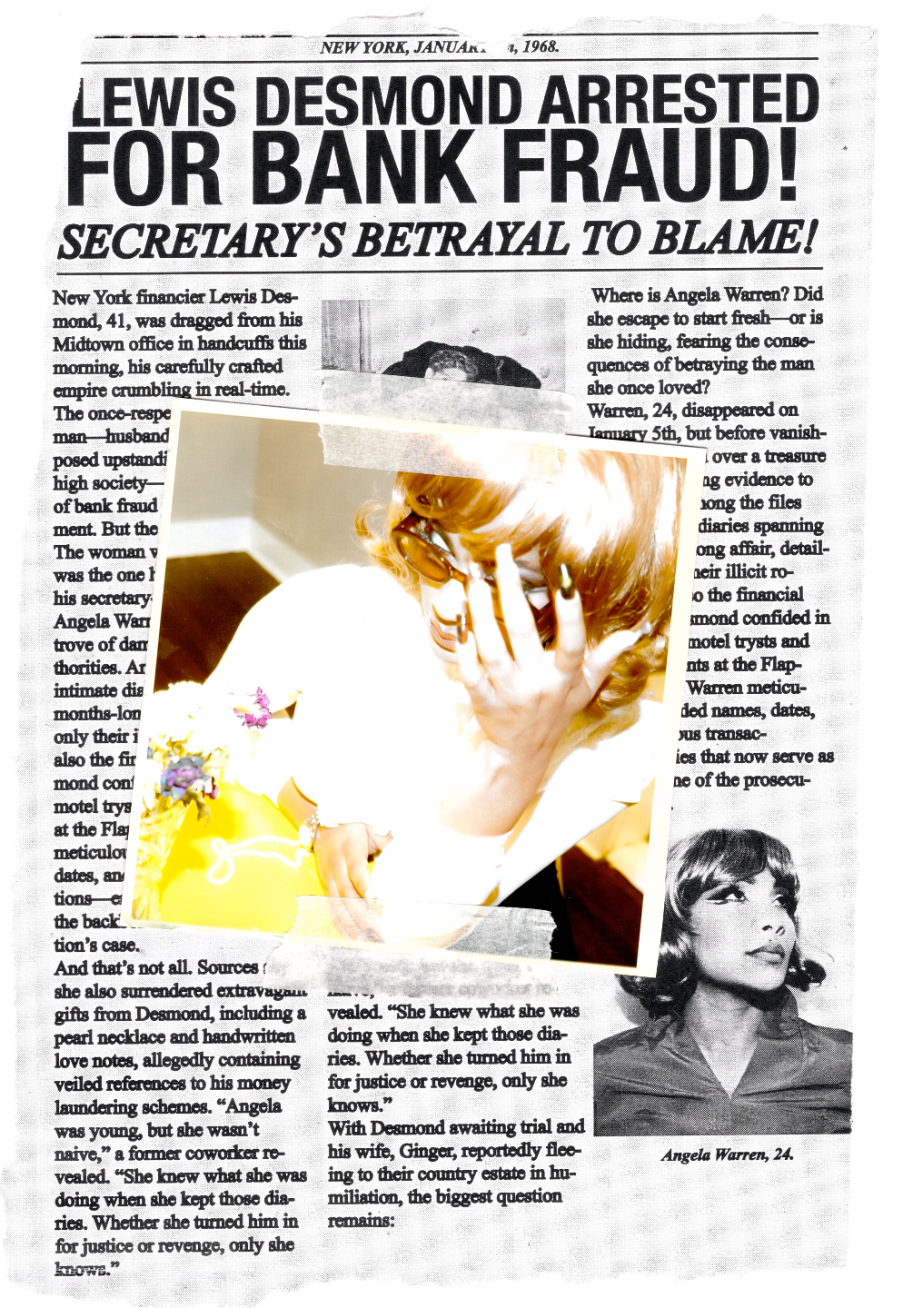 'ARTIFACTS OF INFIDELITY' MIXED MEDIA PROJECT