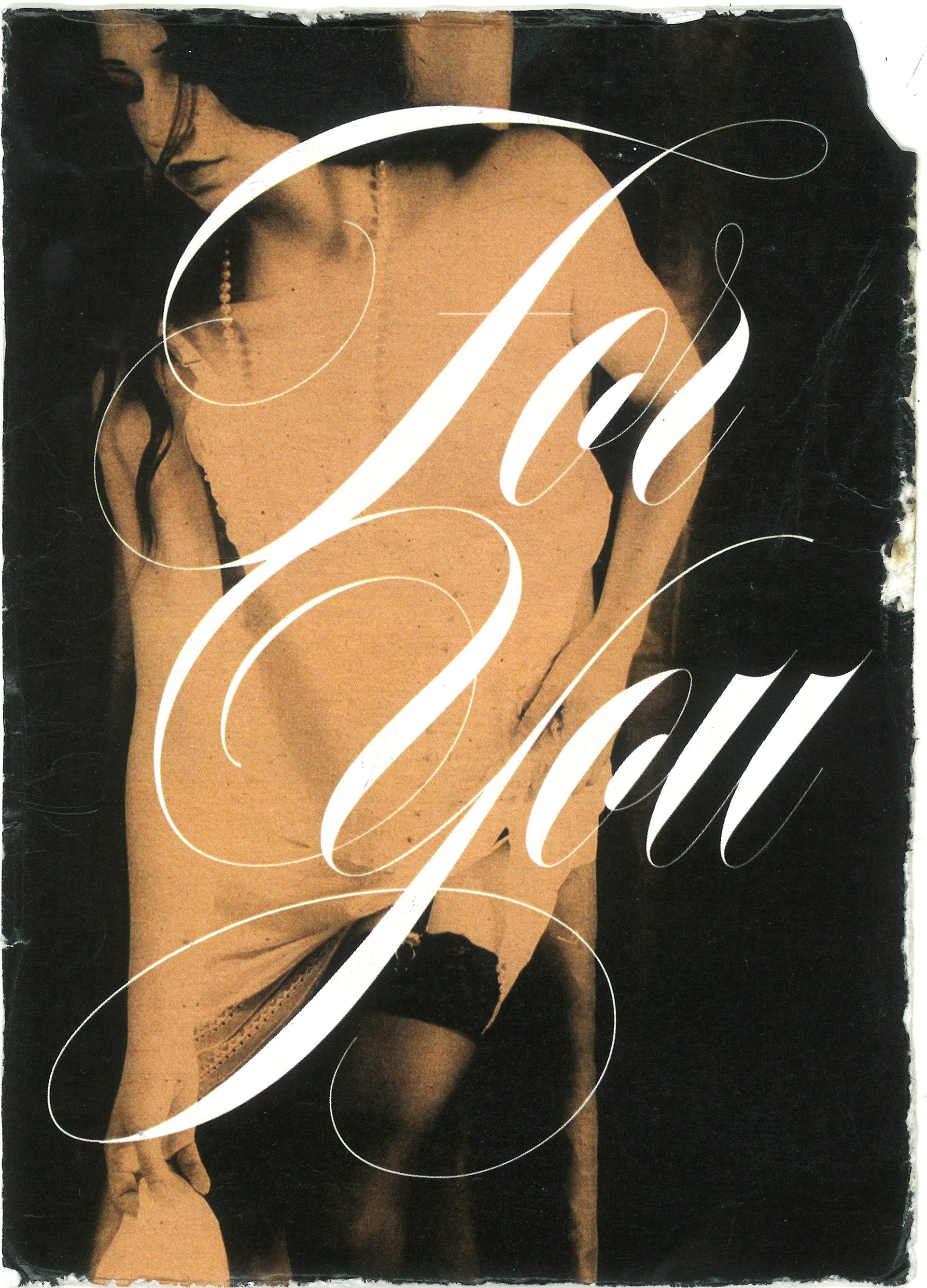 'EROTIC POSTCARDS' MIXED MEDIA ART