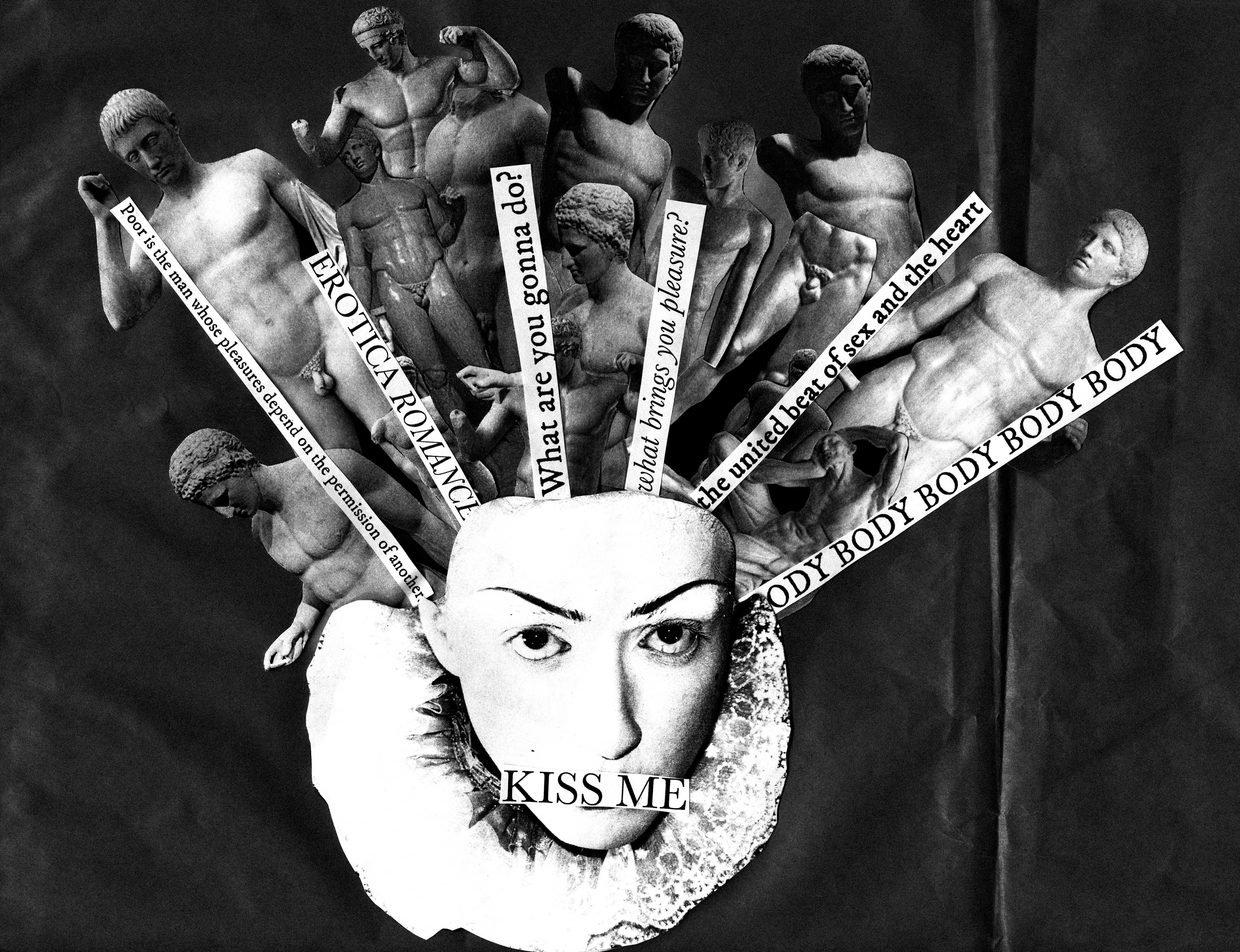 'PERVERT YOUR SENSE OF DECORUM' COLLAGE