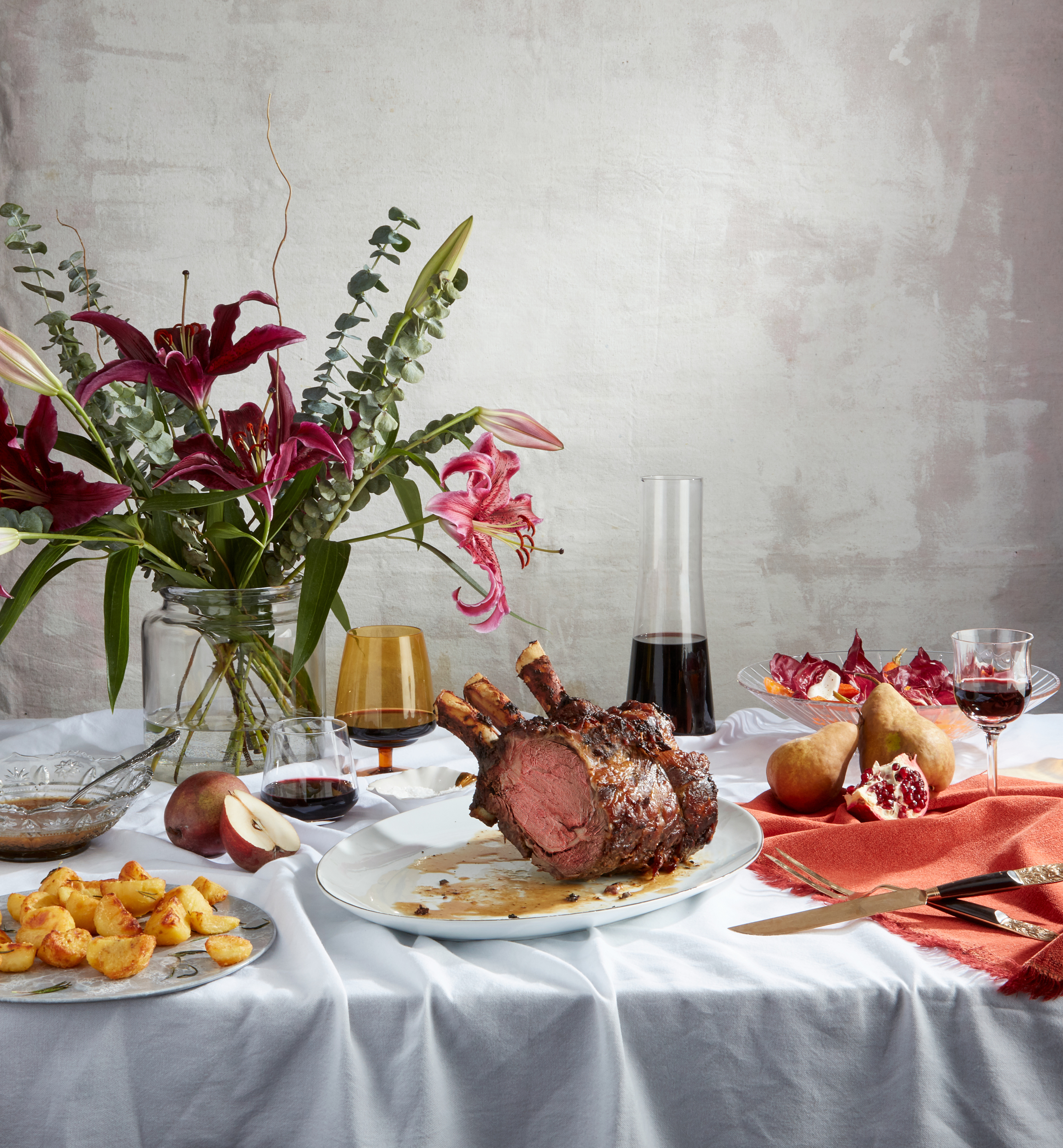 20191210 FoodKick Rib Roast Photographed by John J Kelly III Request by Nikeya Alfred Food Styling by Emerald Chan