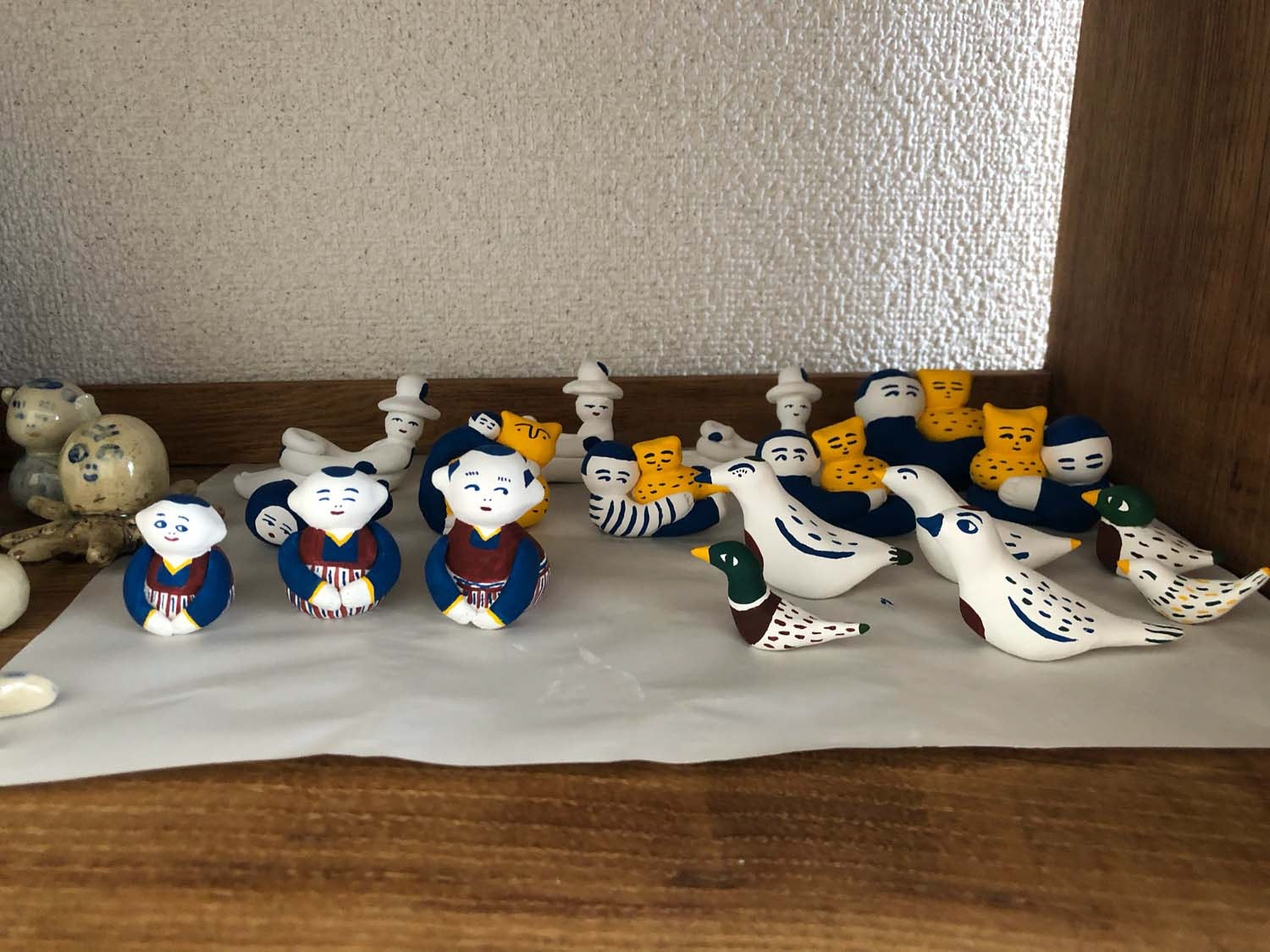粘土にも挑戦しました!