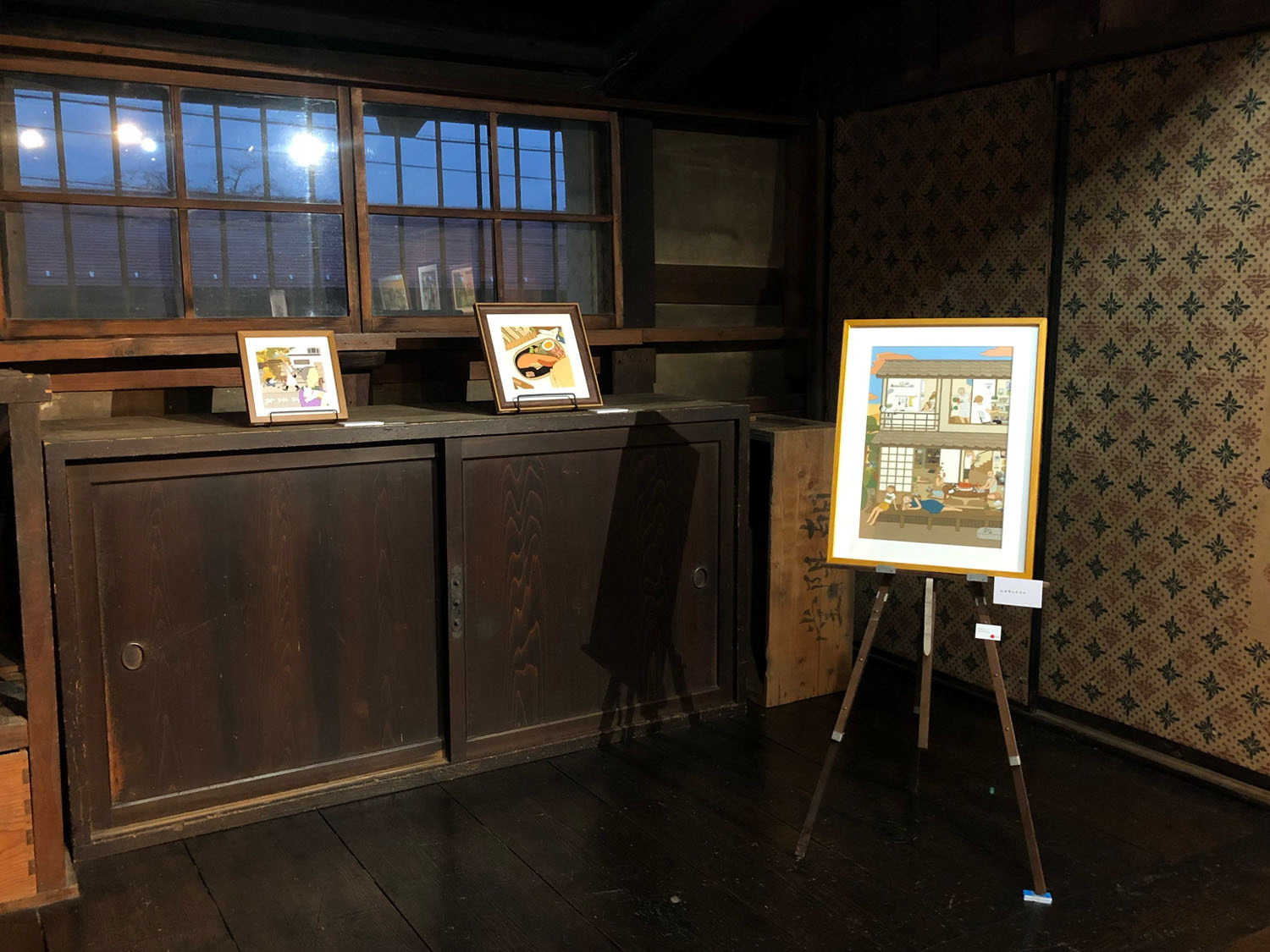 展示していた絵はおかげさまで完売しました