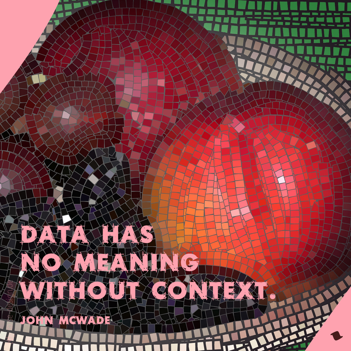 Daten haben ohne Kontext keine Bedeutung. -John McWade