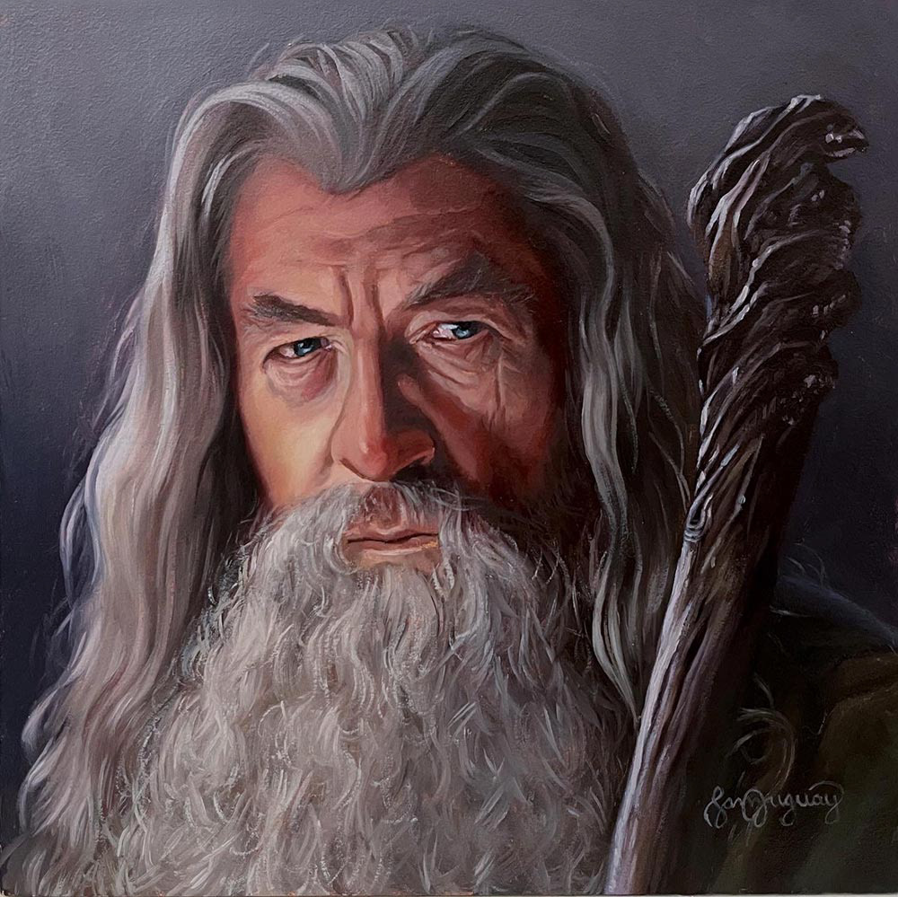 No. 6 - Gandalf Painting