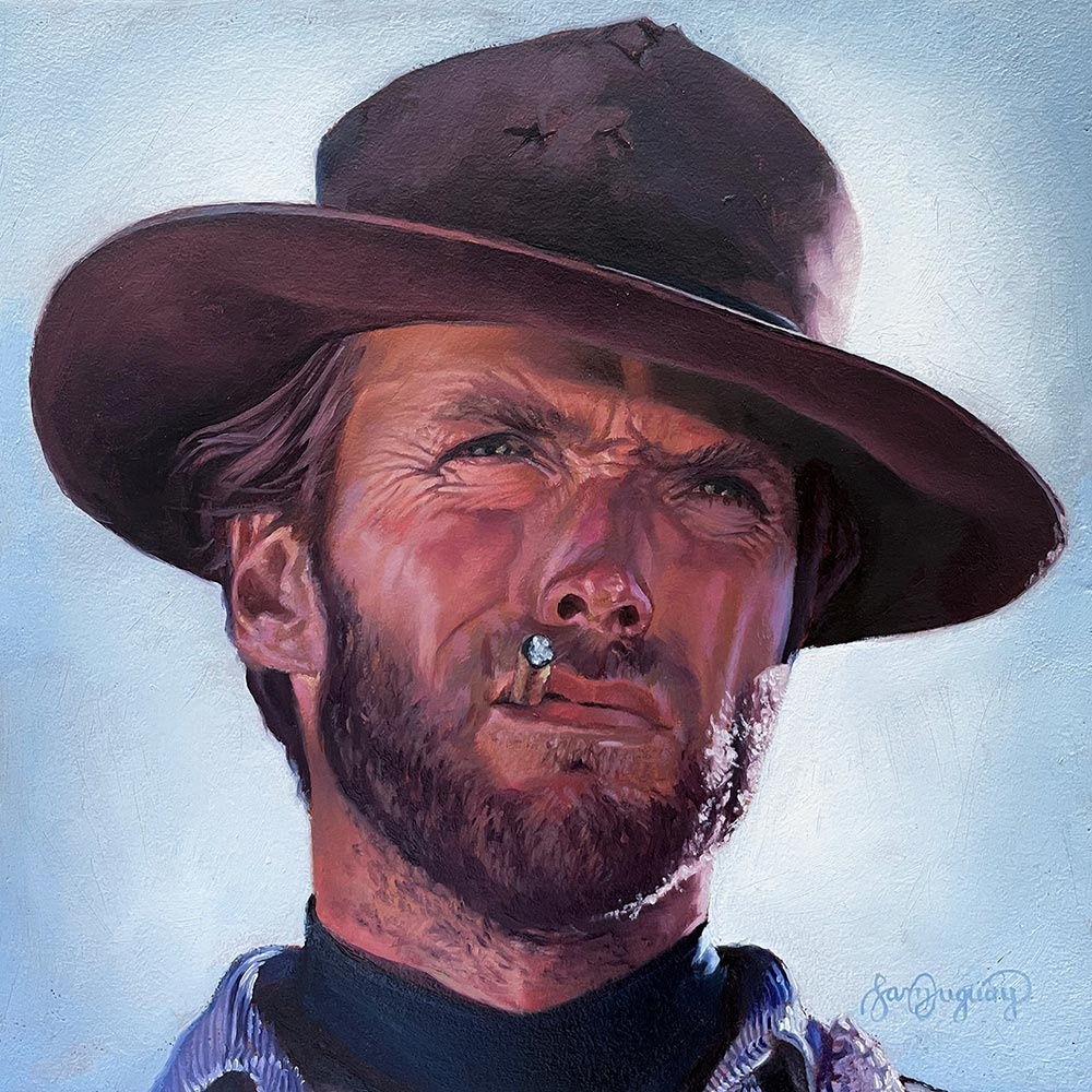 No. 20 - Clint Eastwood Painting