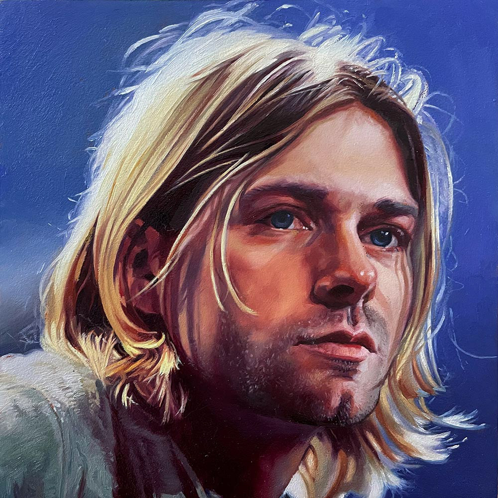 No. 21 - Kurt Cobain Painting