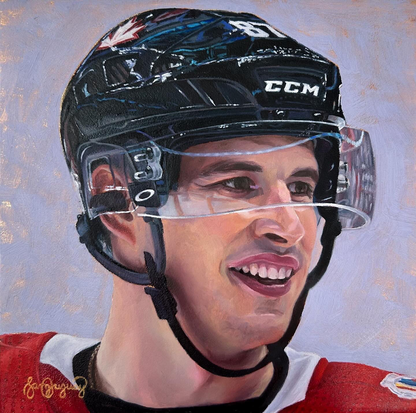 No. 23 - Sidney Crosby Painting