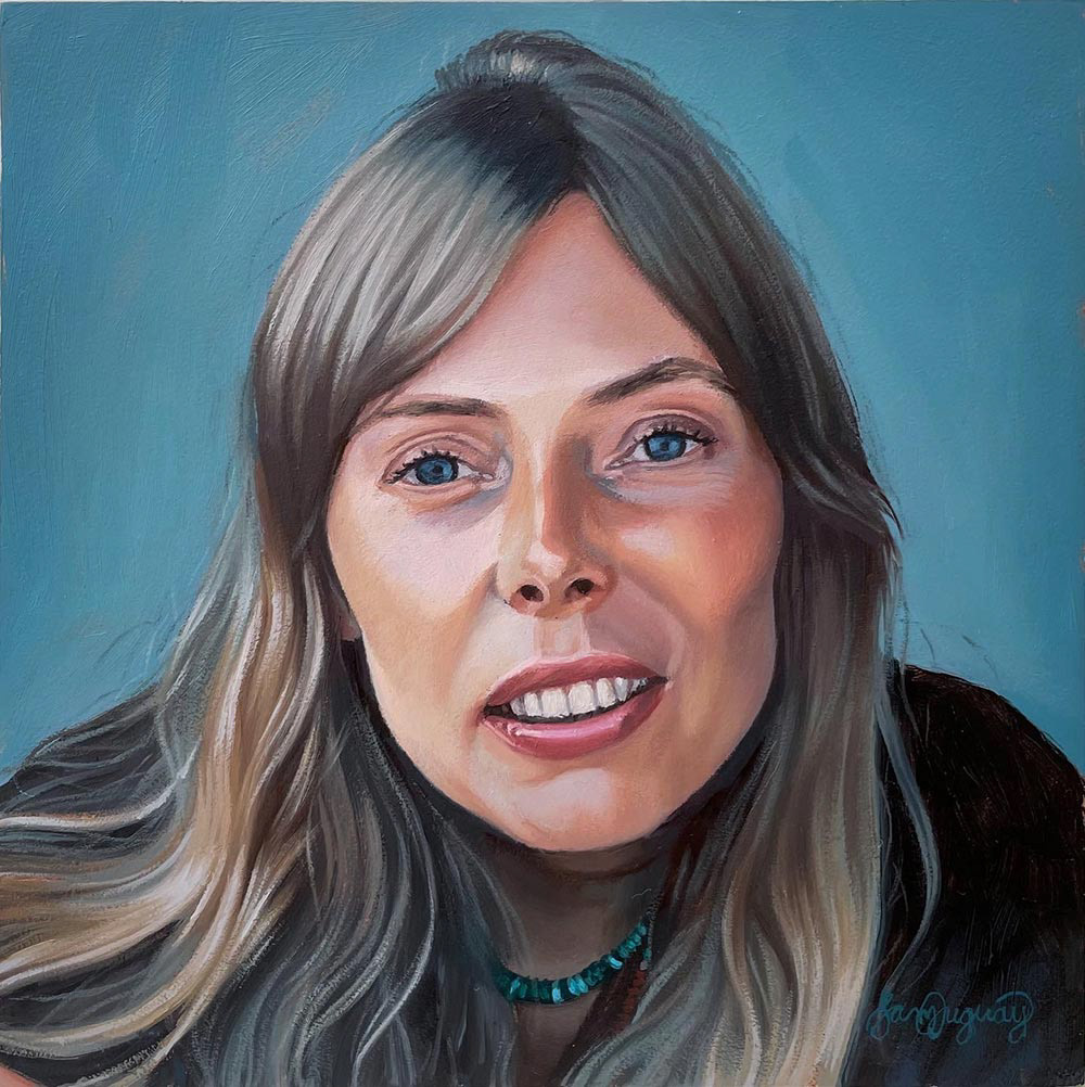 No.5 - Joni Mitchell Painting