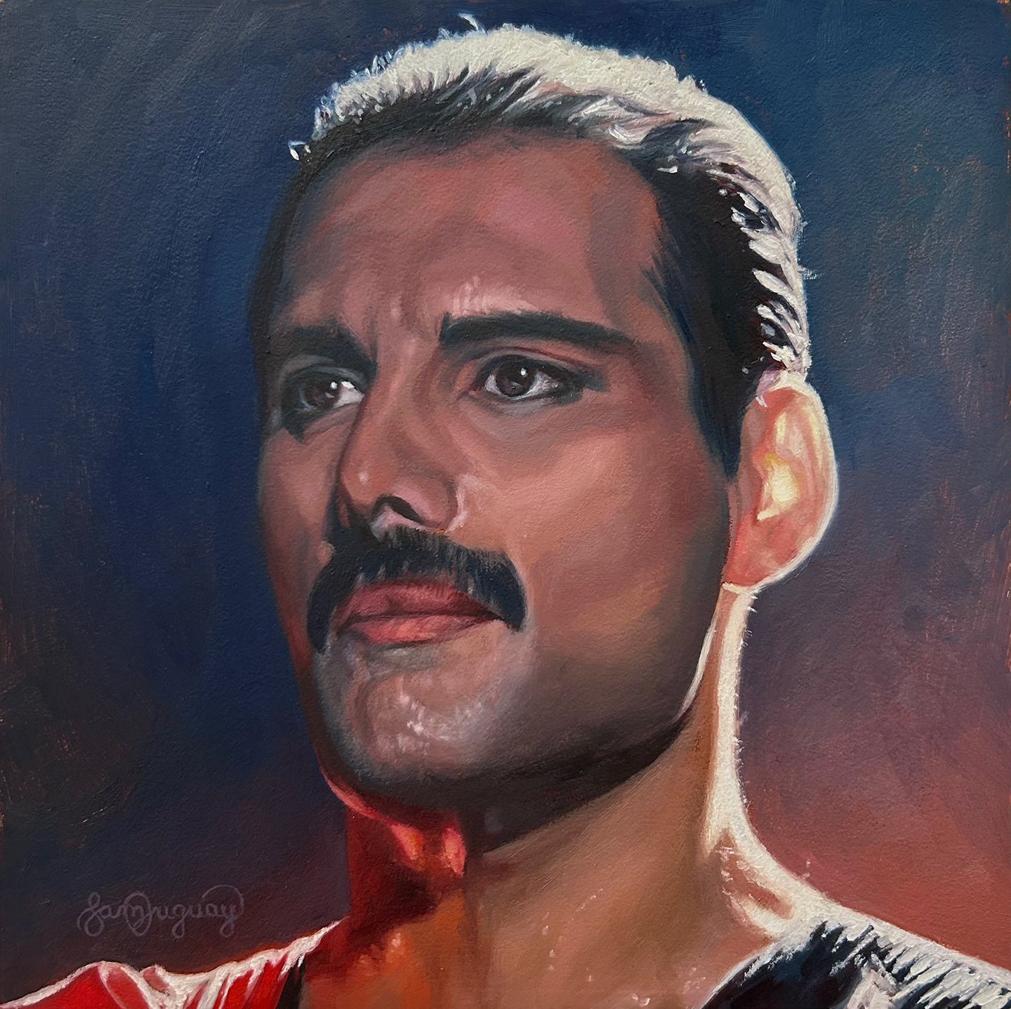 No. 25 - Freddie Mercury Painting