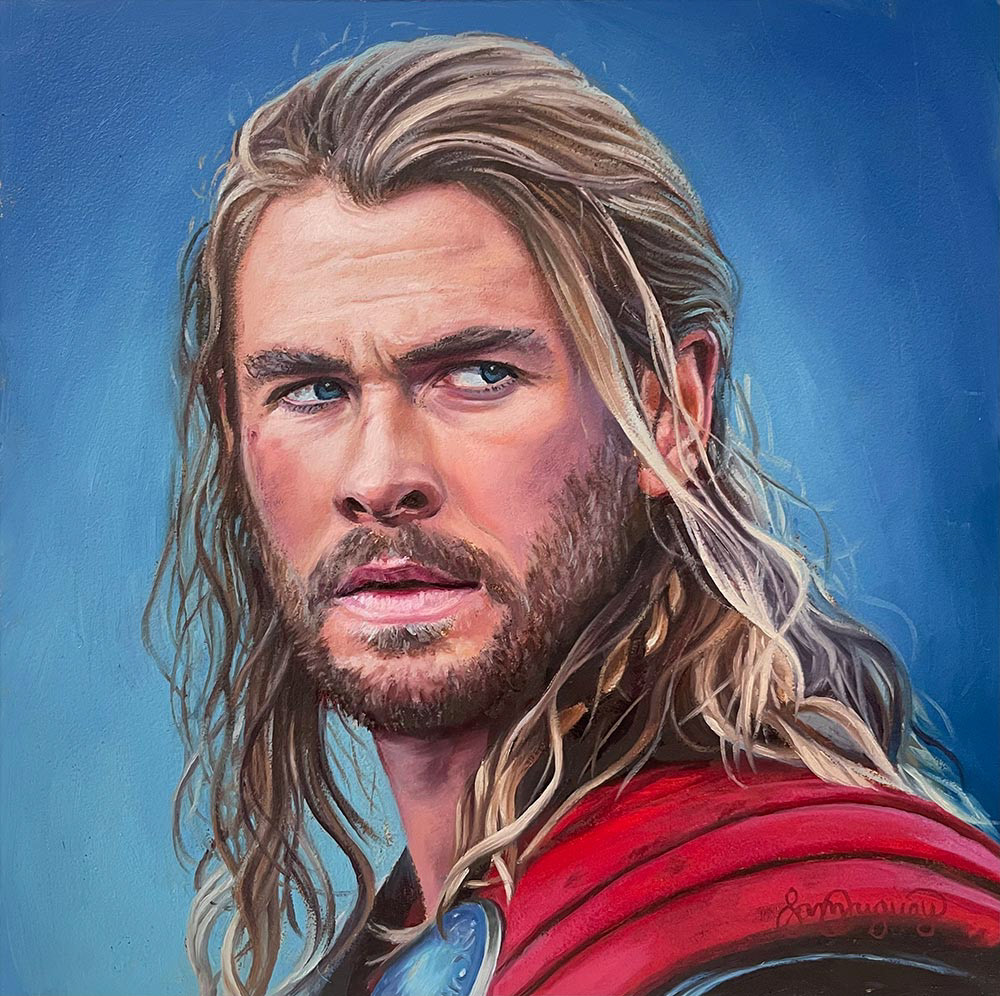 No.8 - Thor Painting