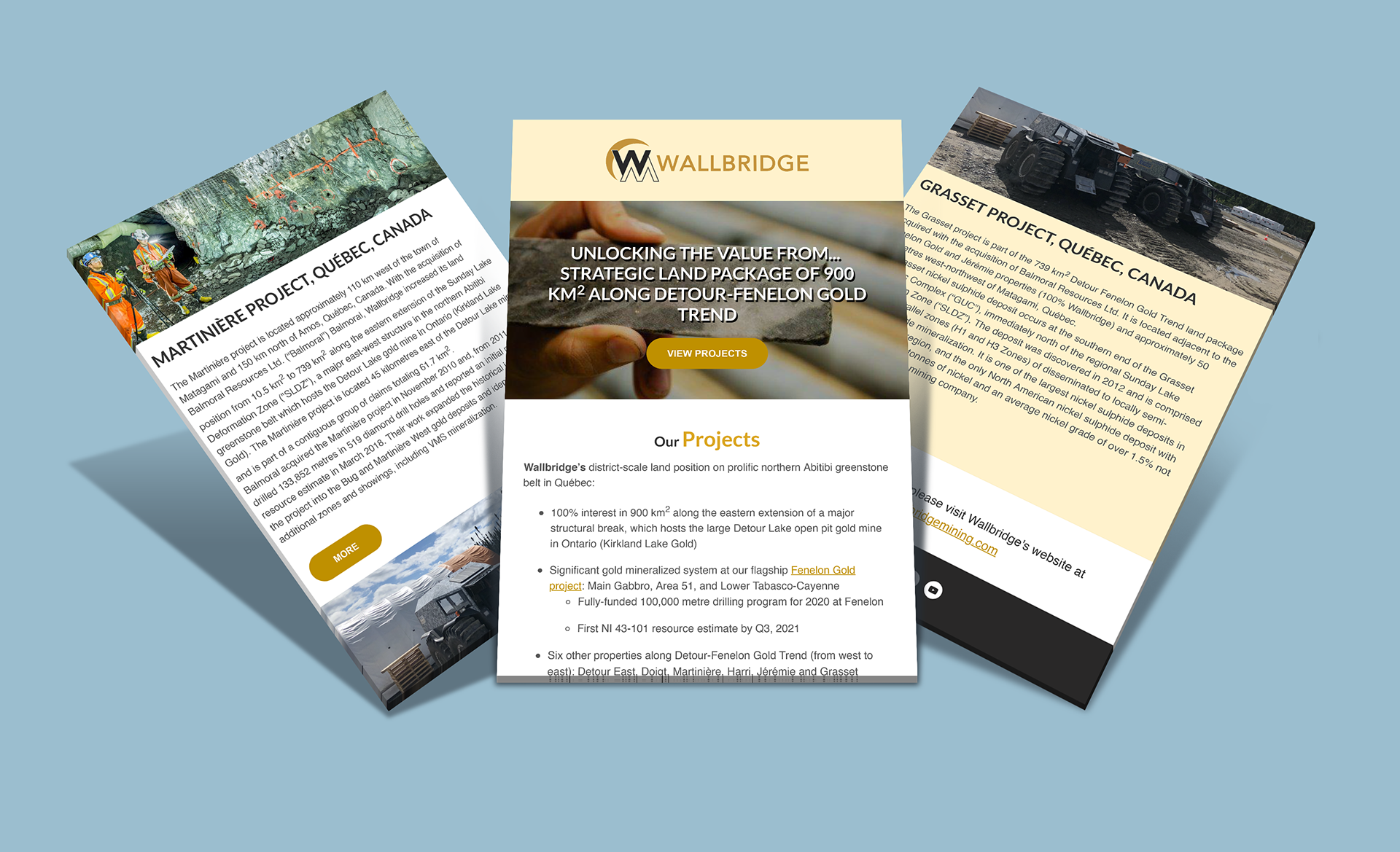 Wallbridge Mining Newsletter