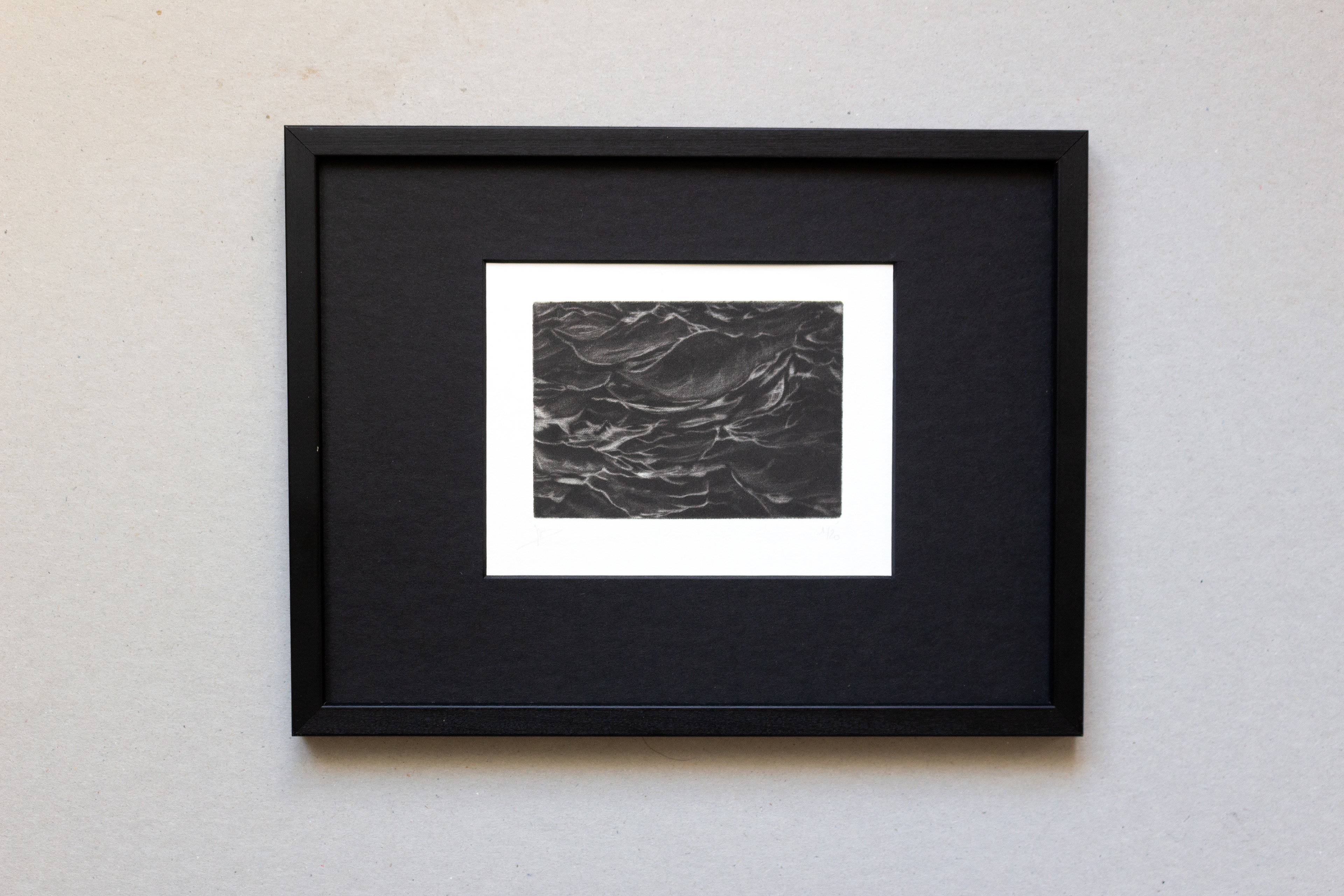 manière noire, l'eau
