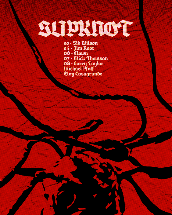 Slipknot band poster