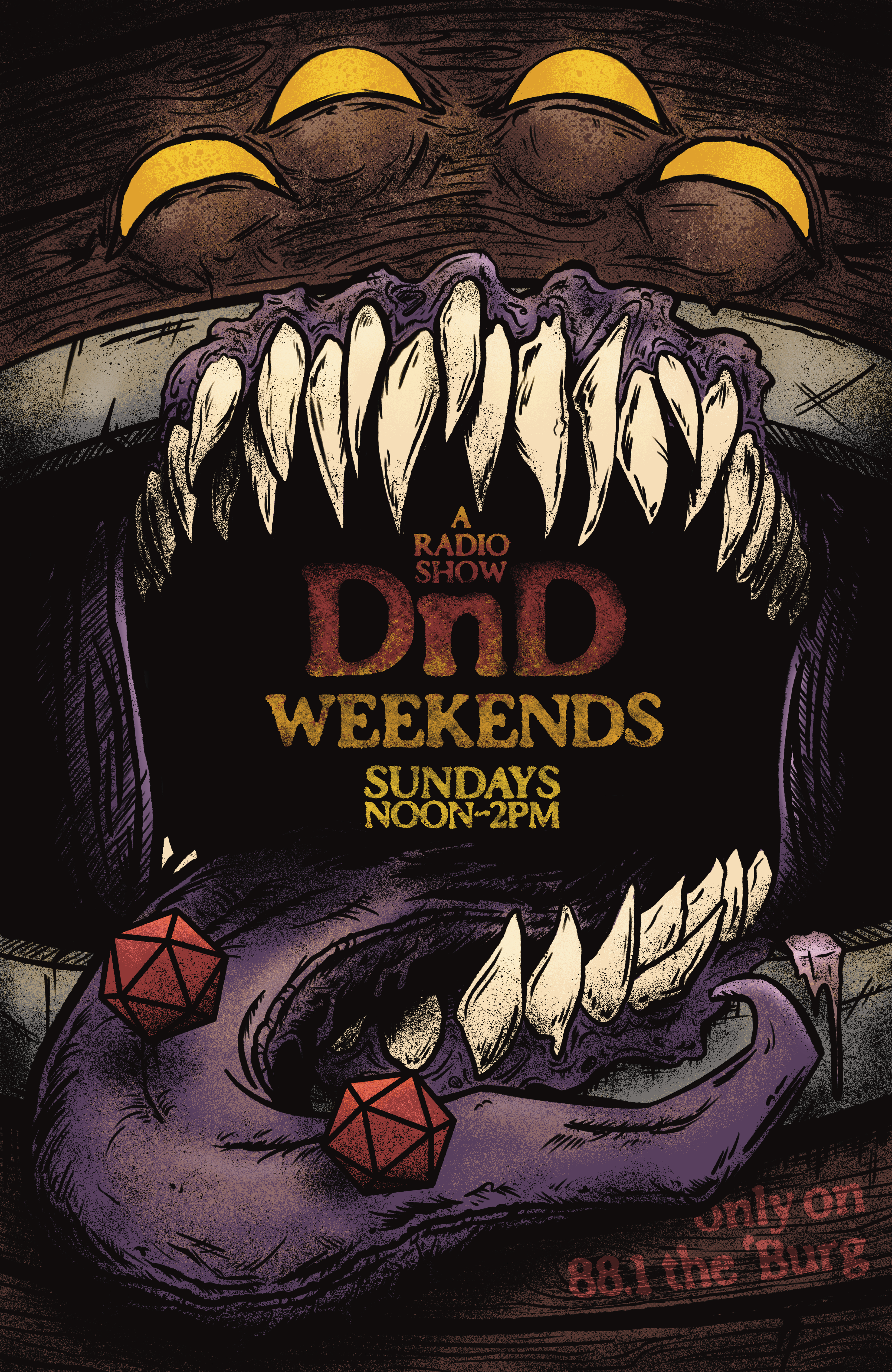 DnD Weekends Radio Show Poster