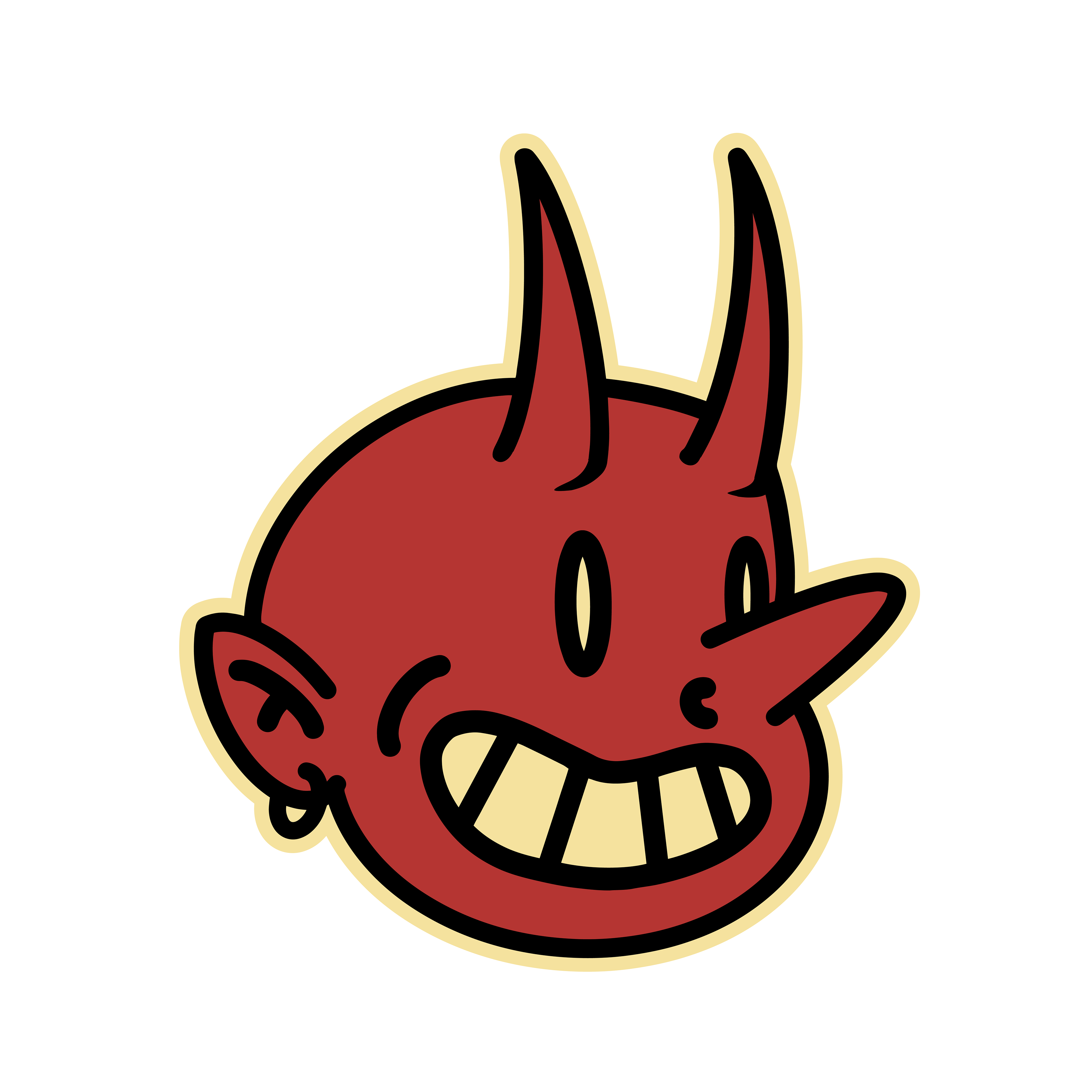 Devil Dogs Mascot Icon