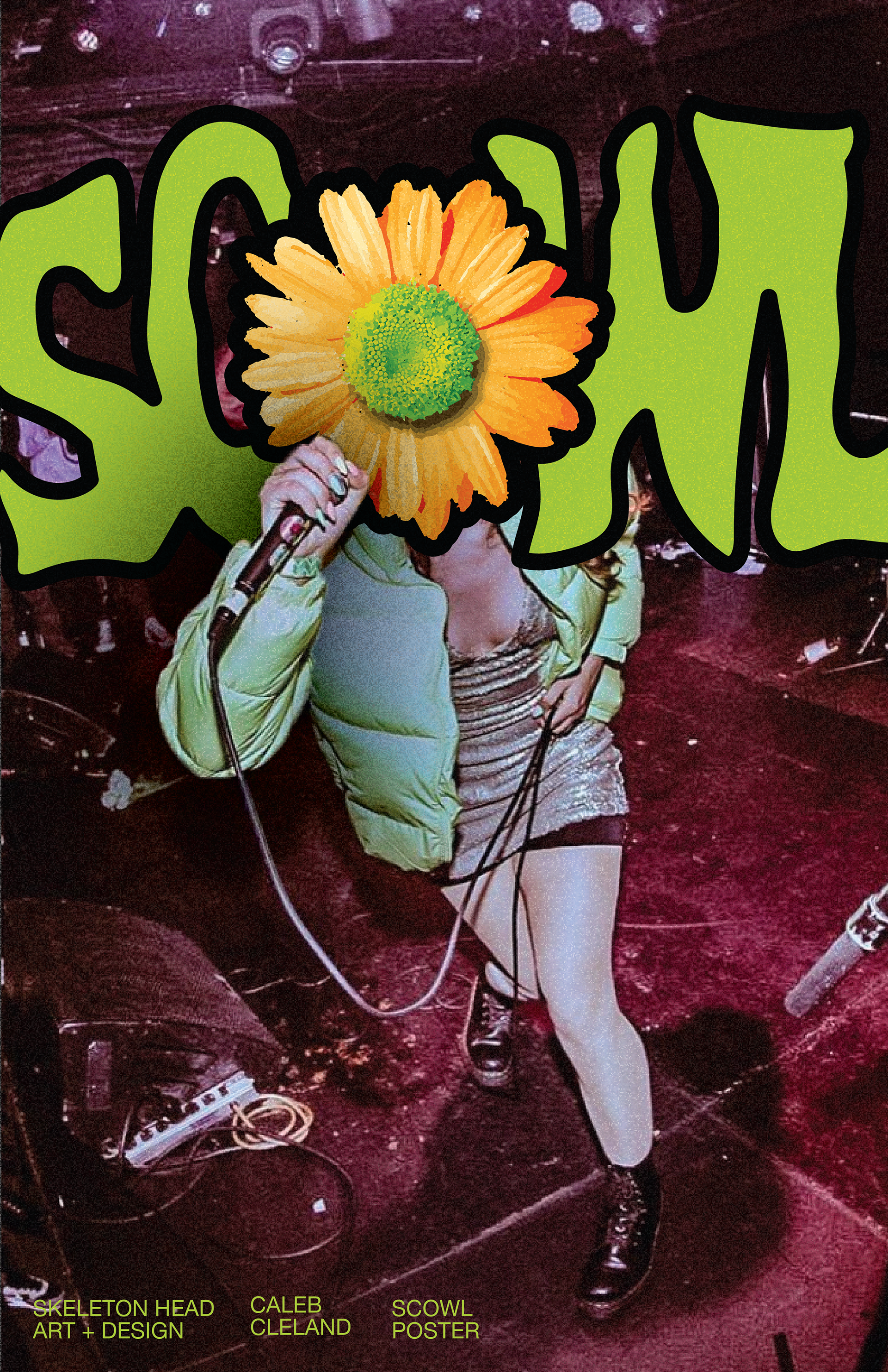 Scowl band poster