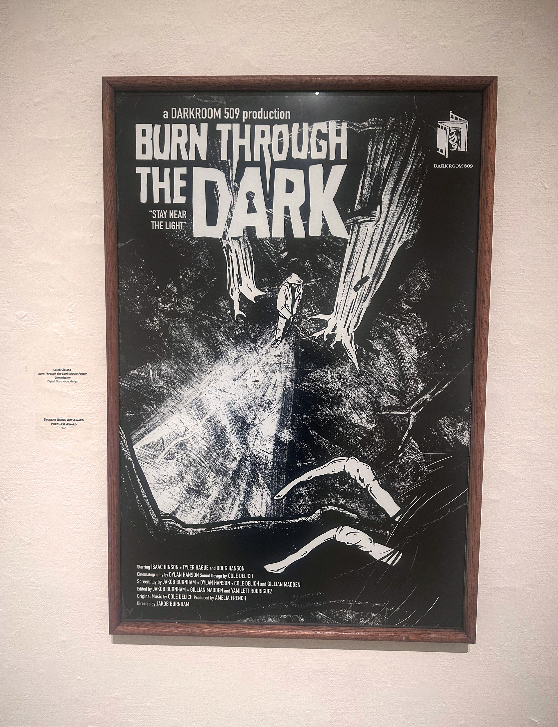 Burn Through the Dark award-winning movie poster