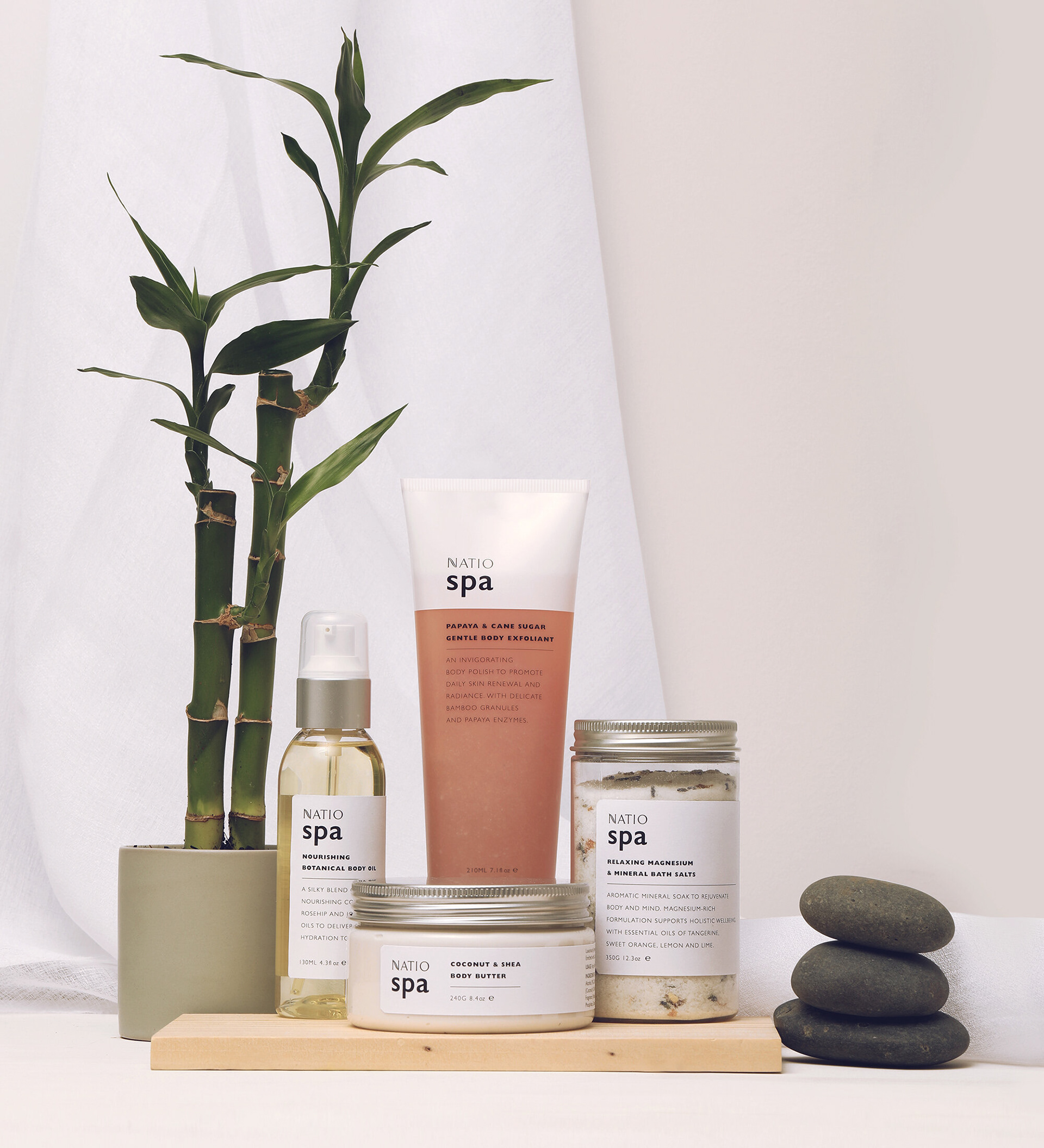 "Spa" Collection Packaging Re Brand