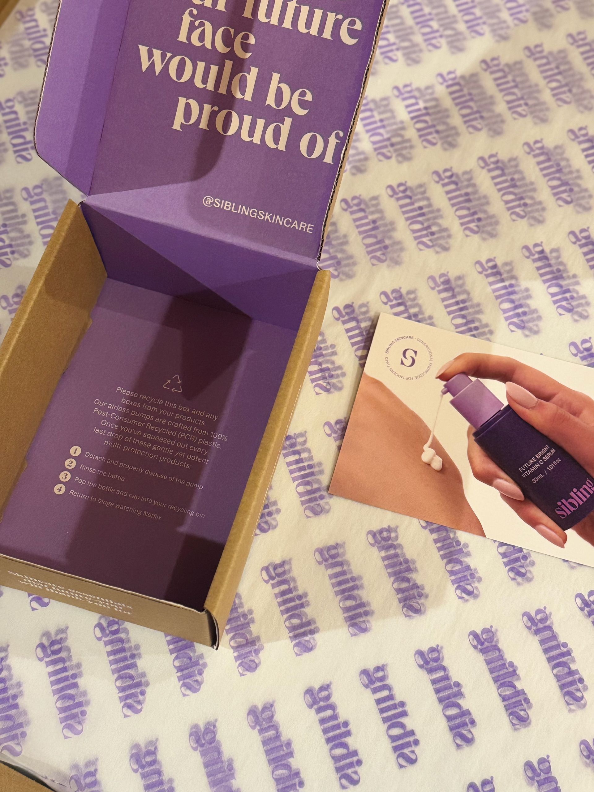 Custom Mailer Box and Tissue Paper