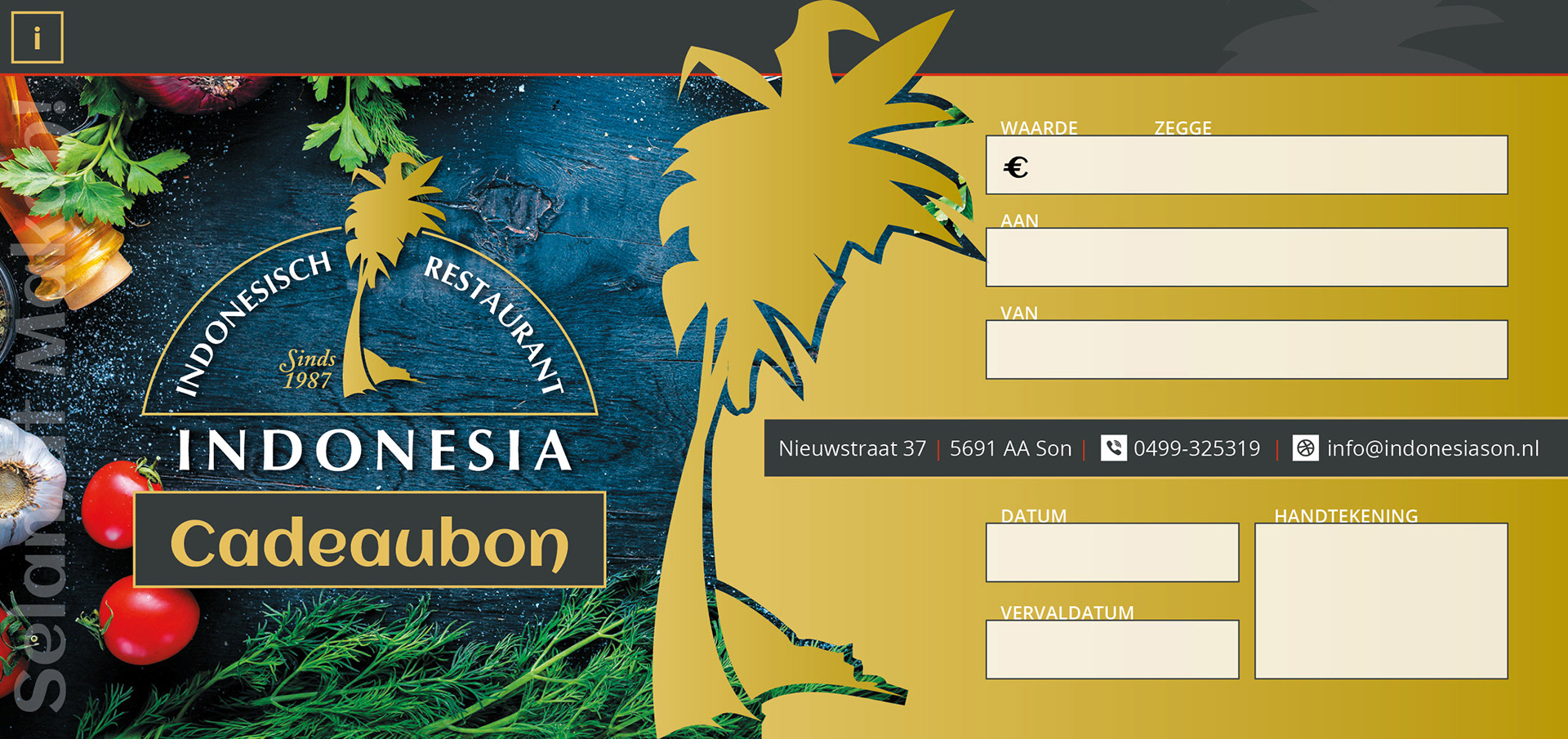 Indonesia Son Cadeaubon