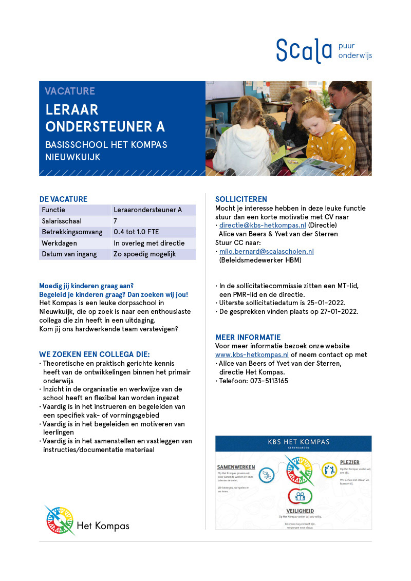 Scala Vacature