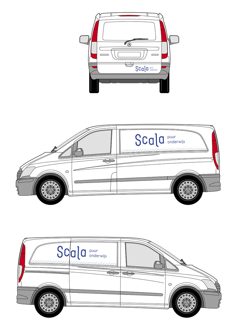 Scala Belettering Auto