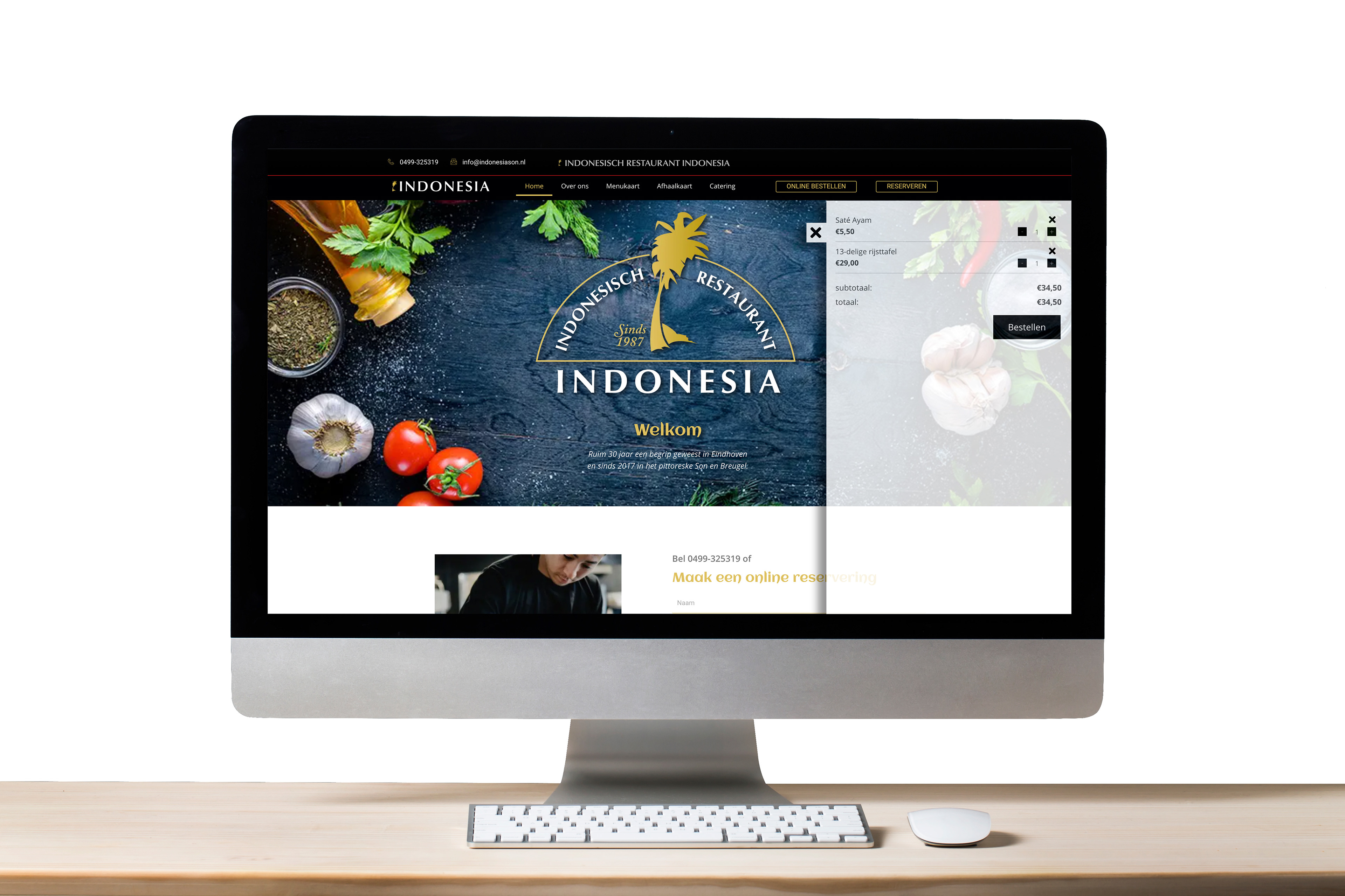 Indonesia Son Website gemaakt en gehost