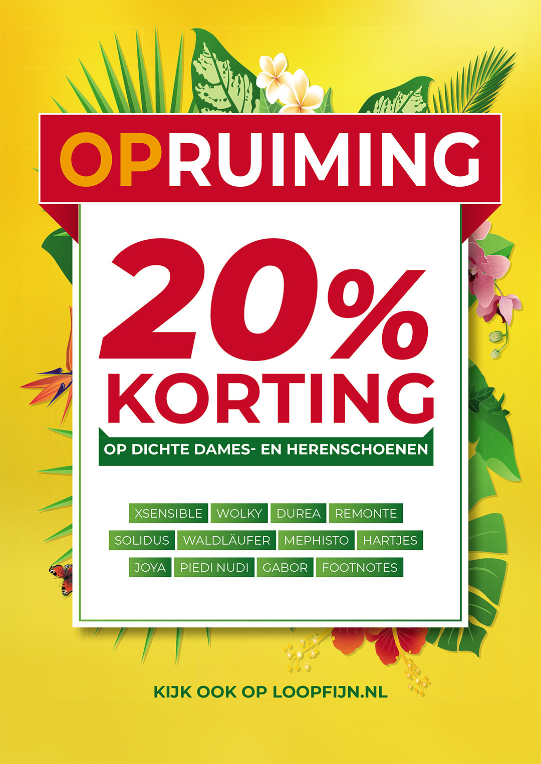 Velthuis A0 Zomeropruimingposter