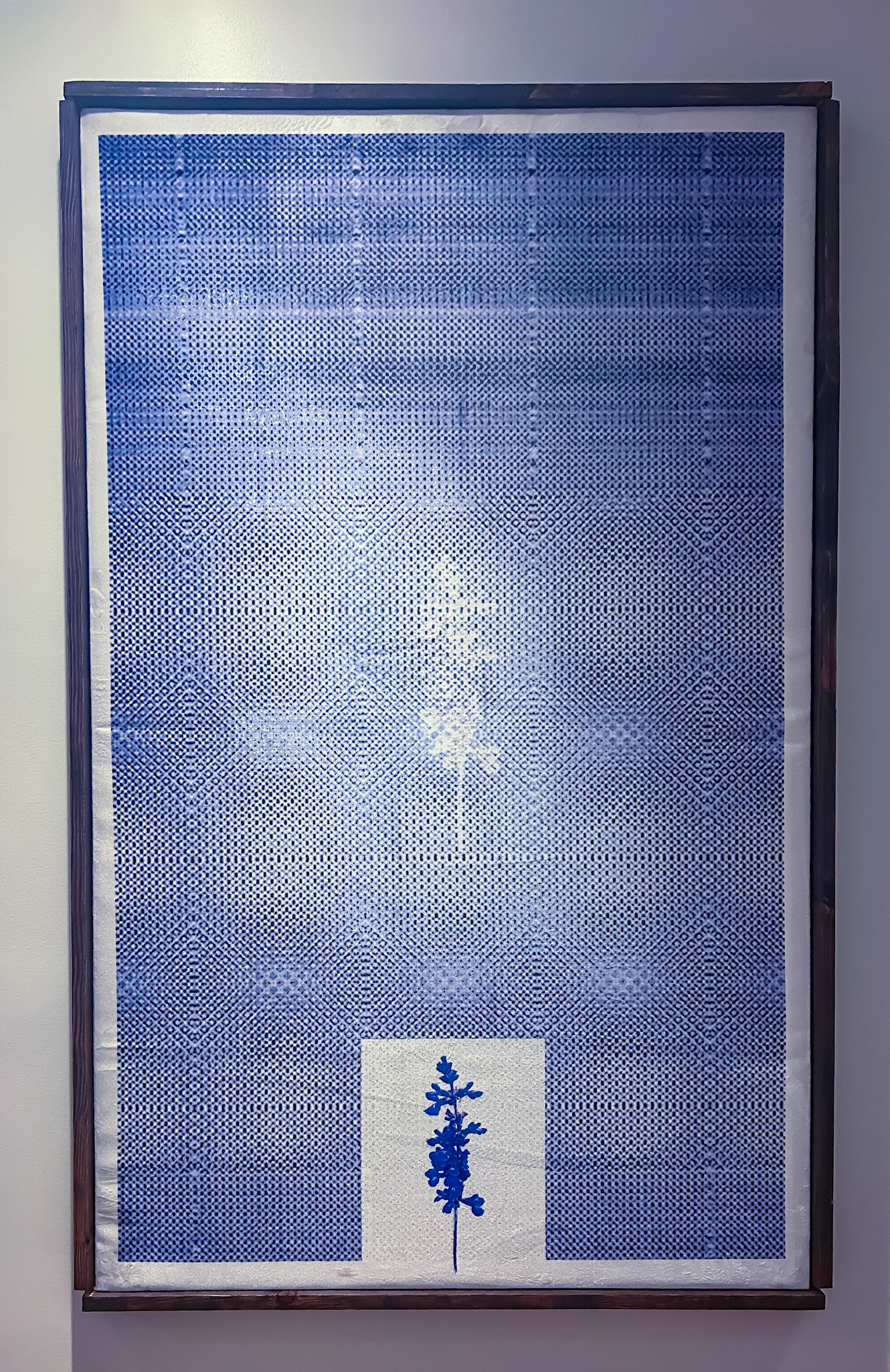 Five Generations, 2026, Digital Collage as Printed Textile, 33in x 53in