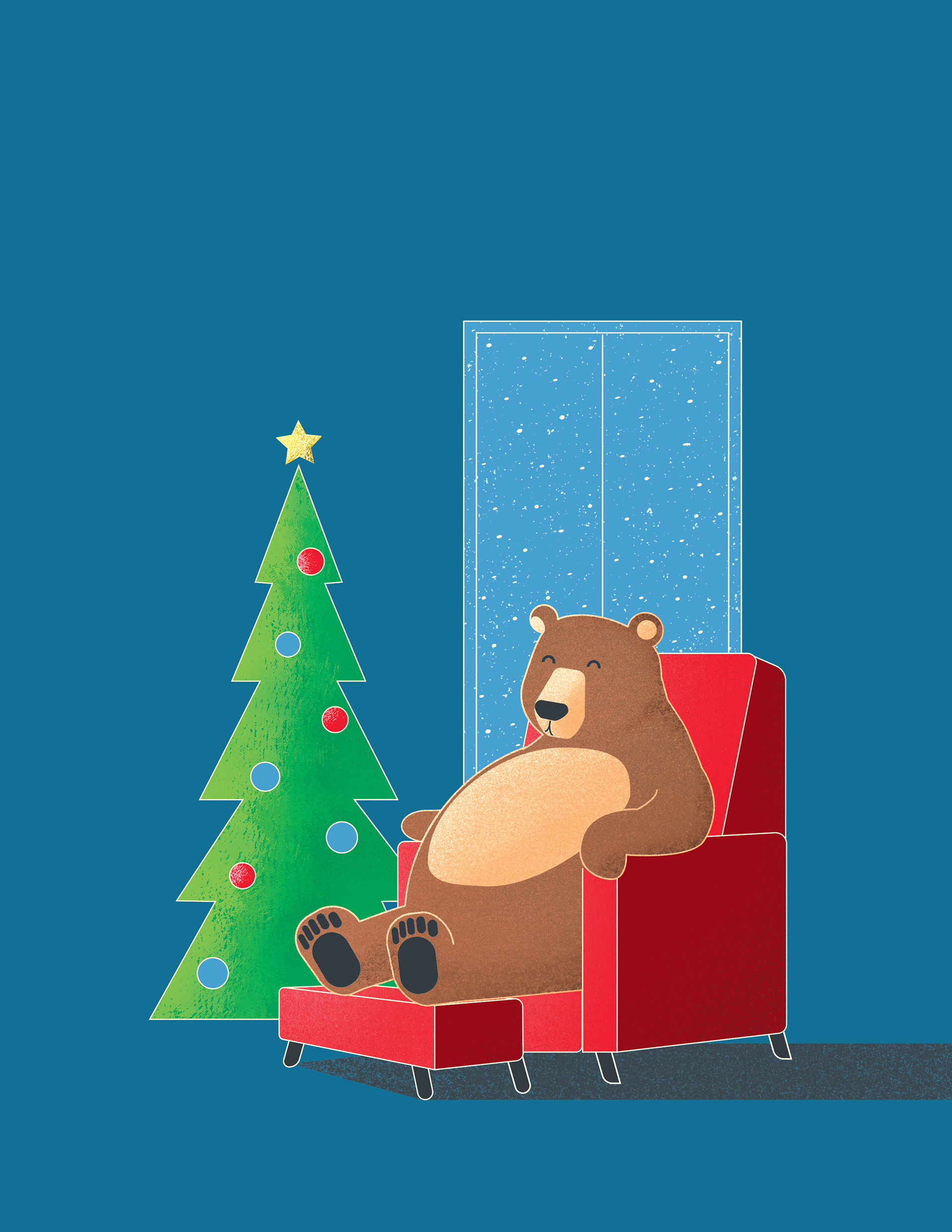 Christmas catalog cover concept