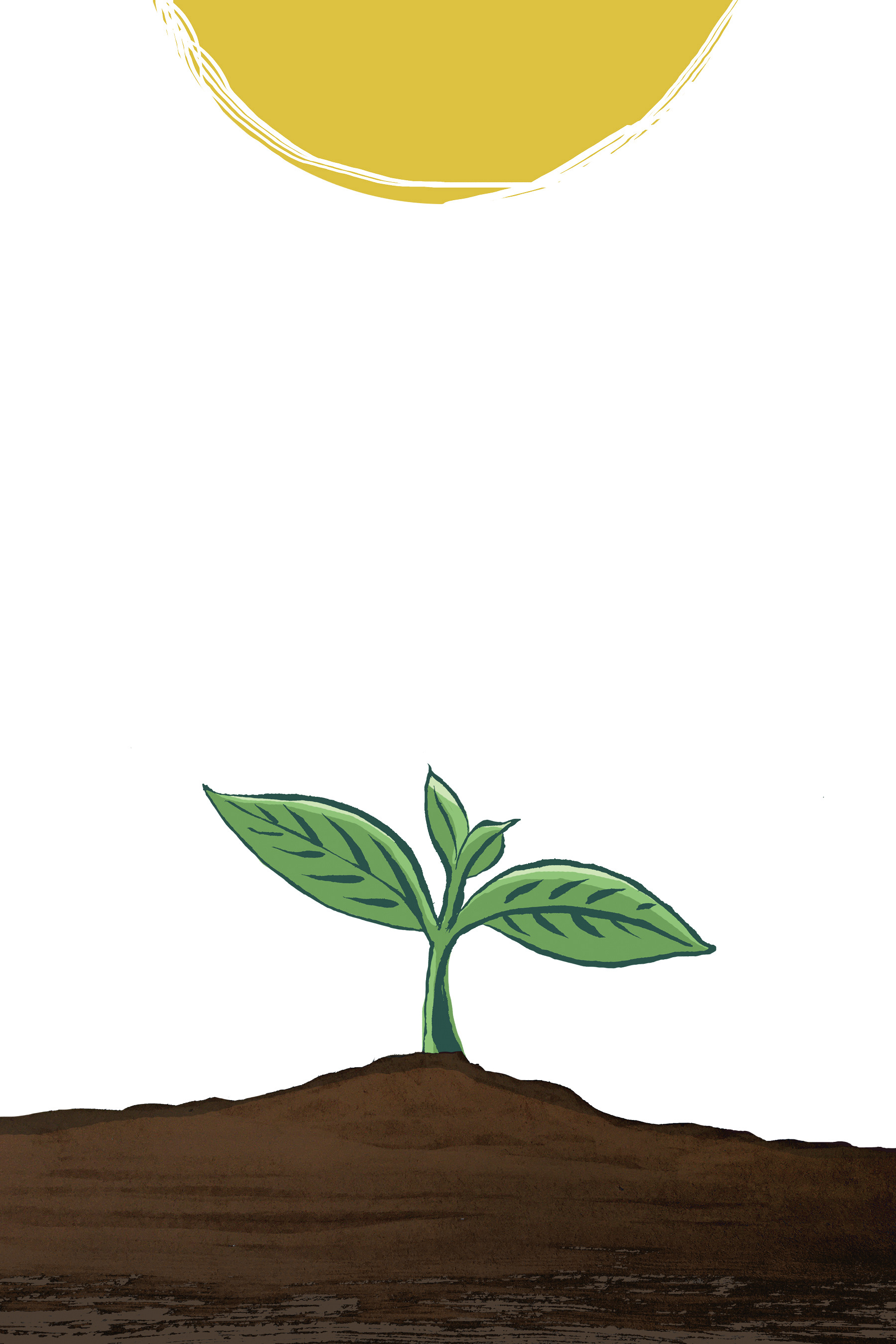 An illustration inside 'Dig Deeper' for the chapter "Breaking The Foundation With New Growth"