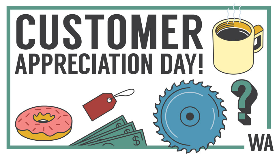 A variation on that showroom event illustration for the WA location. 