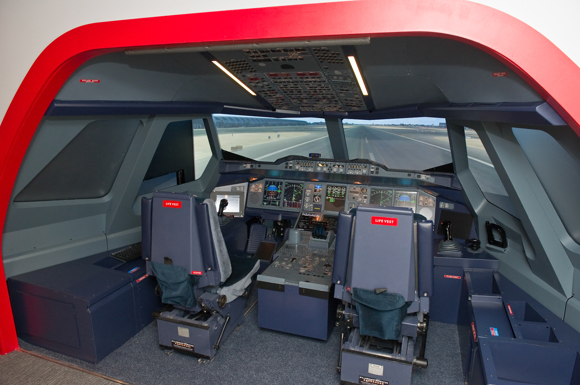 Emirates Aviation Experience Centre, North Greenwich. 5 July 2013