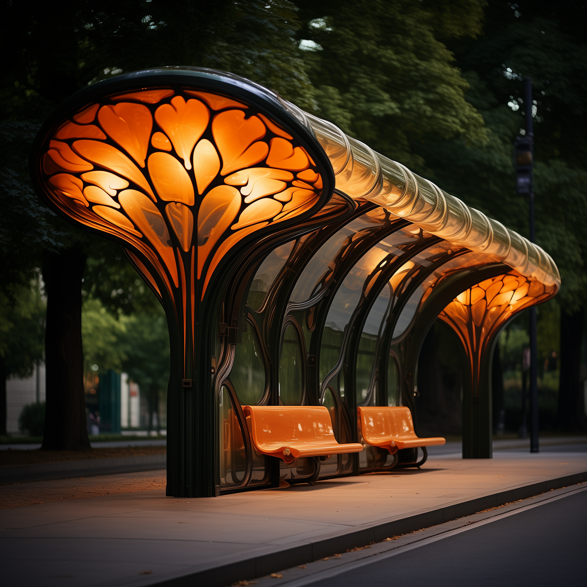 Innovative-Art-Nouveau-Street-Furniture