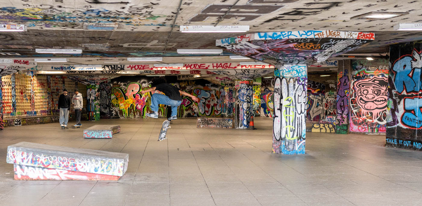 South Bank Skate Boarders