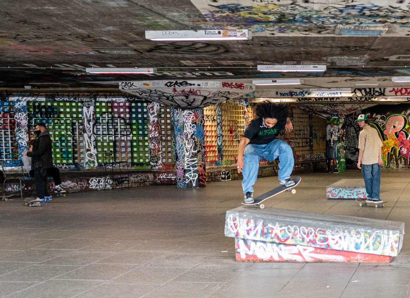 South Bank Skate Boarders