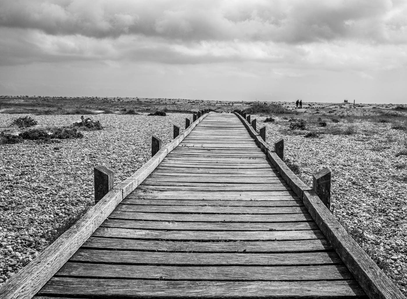 Dungeness beach boardwalk