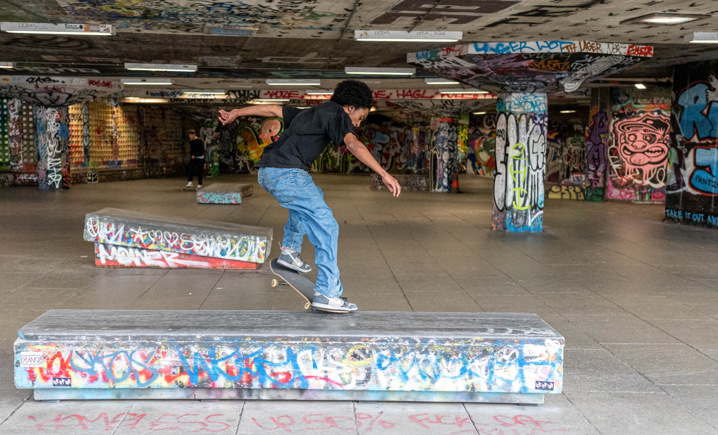 South Bank Skate Boarders