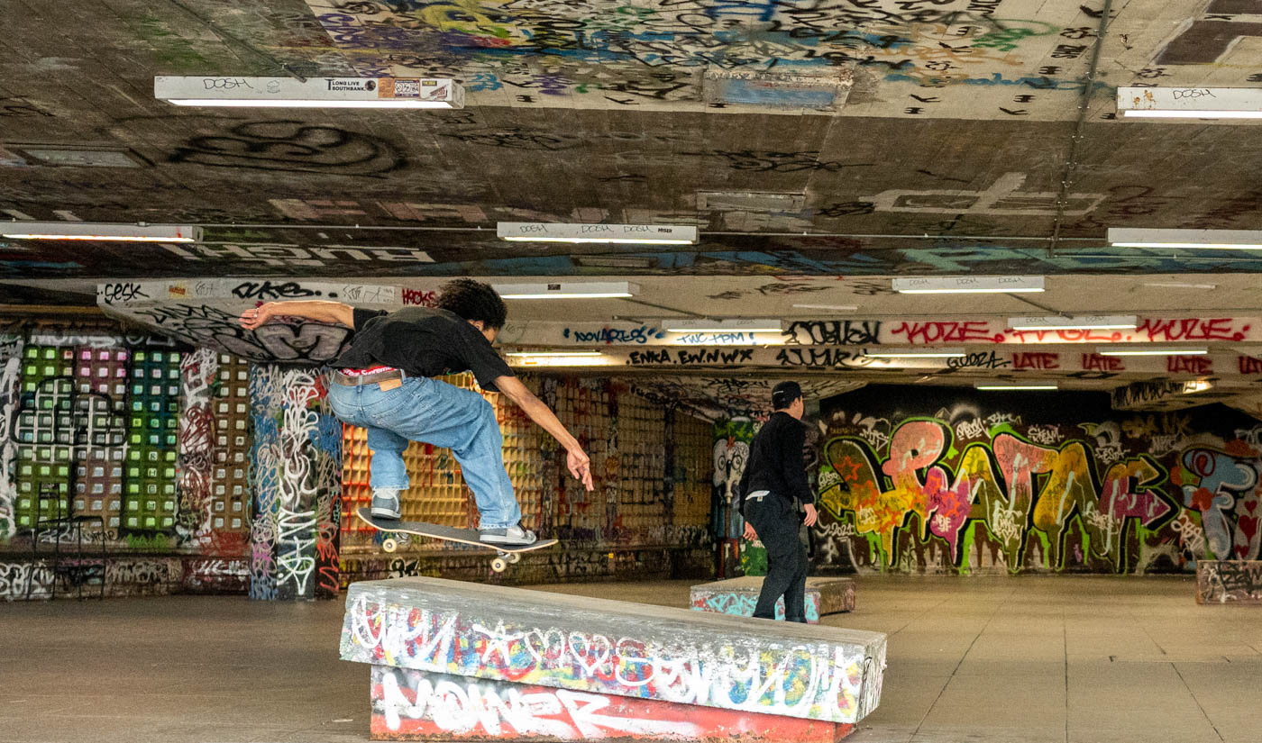 South Bank Skate Boarders