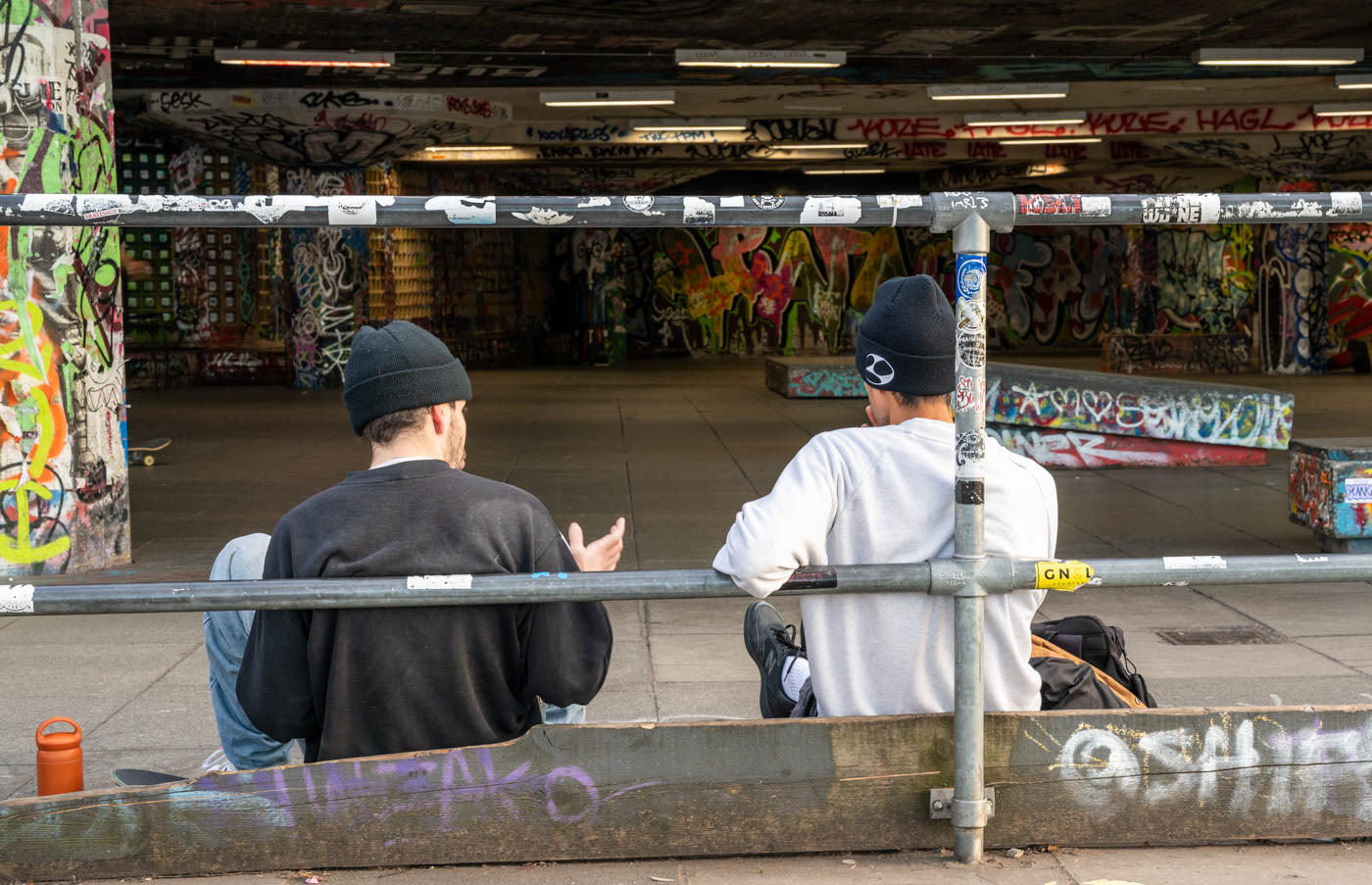 South Bank Skate Boarders
